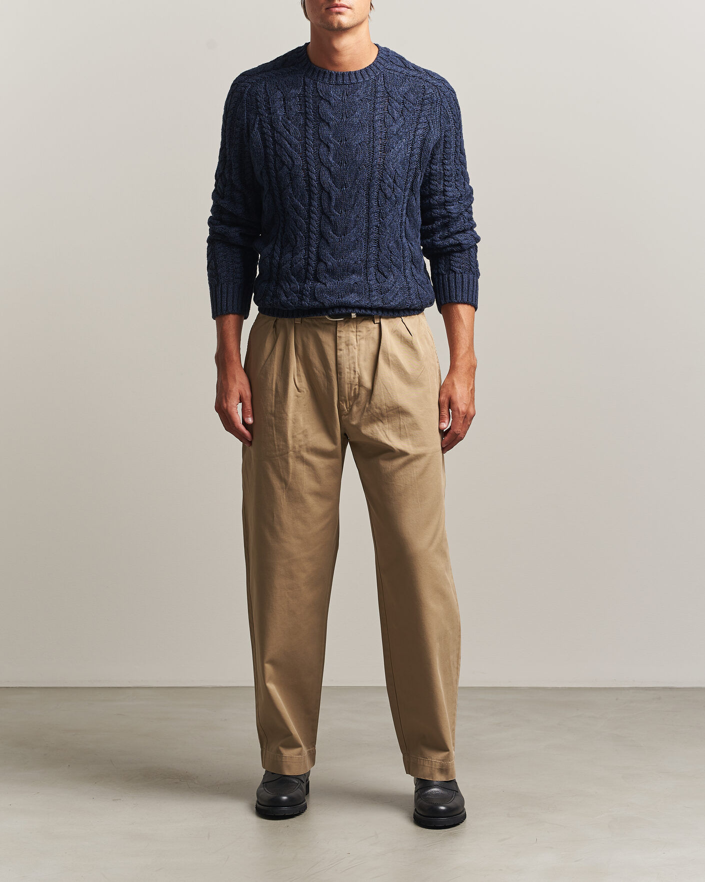Homme | Pulls Et Tricots | Polo Ralph Lauren | Cotton Marl Pullover Navy Combo