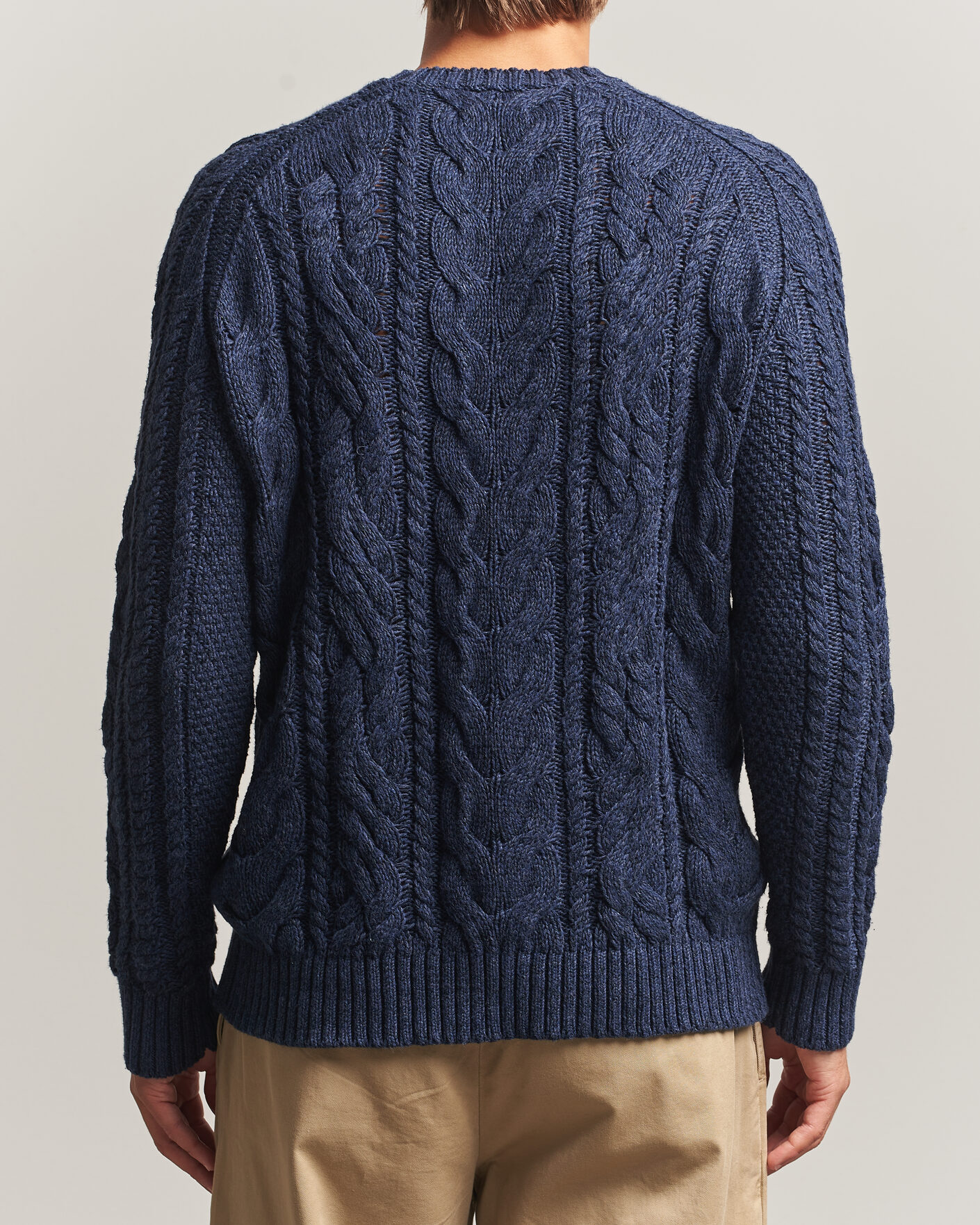 Homme | Pulls Et Tricots | Polo Ralph Lauren | Cotton Marl Pullover Navy Combo