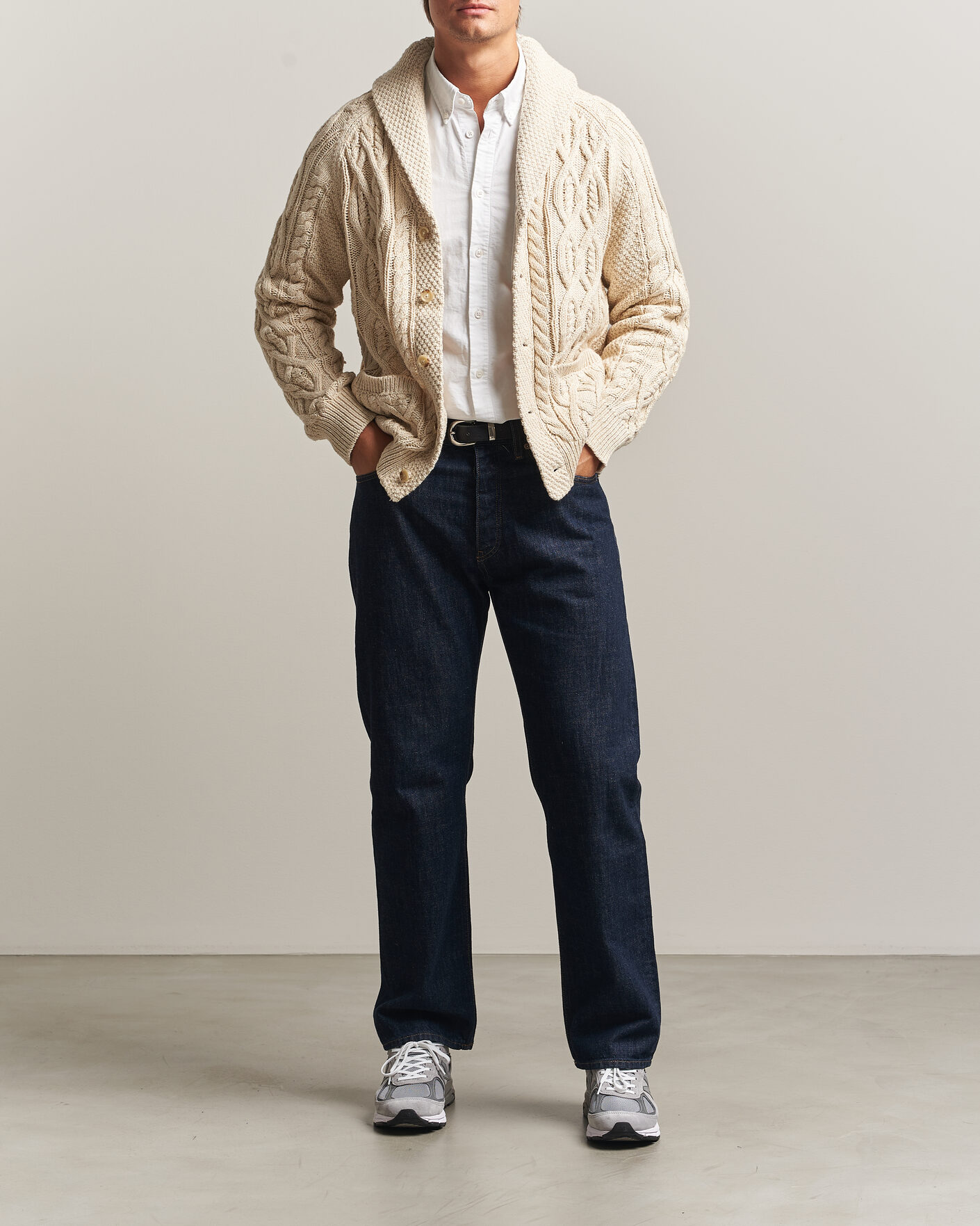 Homme | Pulls Et Tricots | Polo Ralph Lauren | Cotton Marl Cardigan Oatmeal Combo
