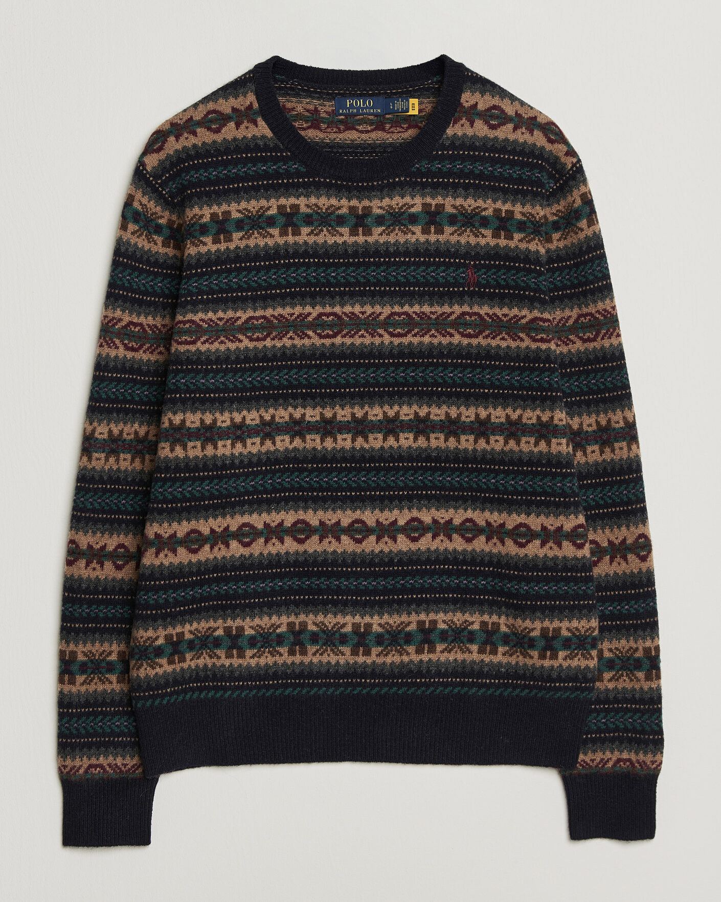 Homme | Pulls Et Tricots | Polo Ralph Lauren | Fair Isle Wool Sweater Navy Combo