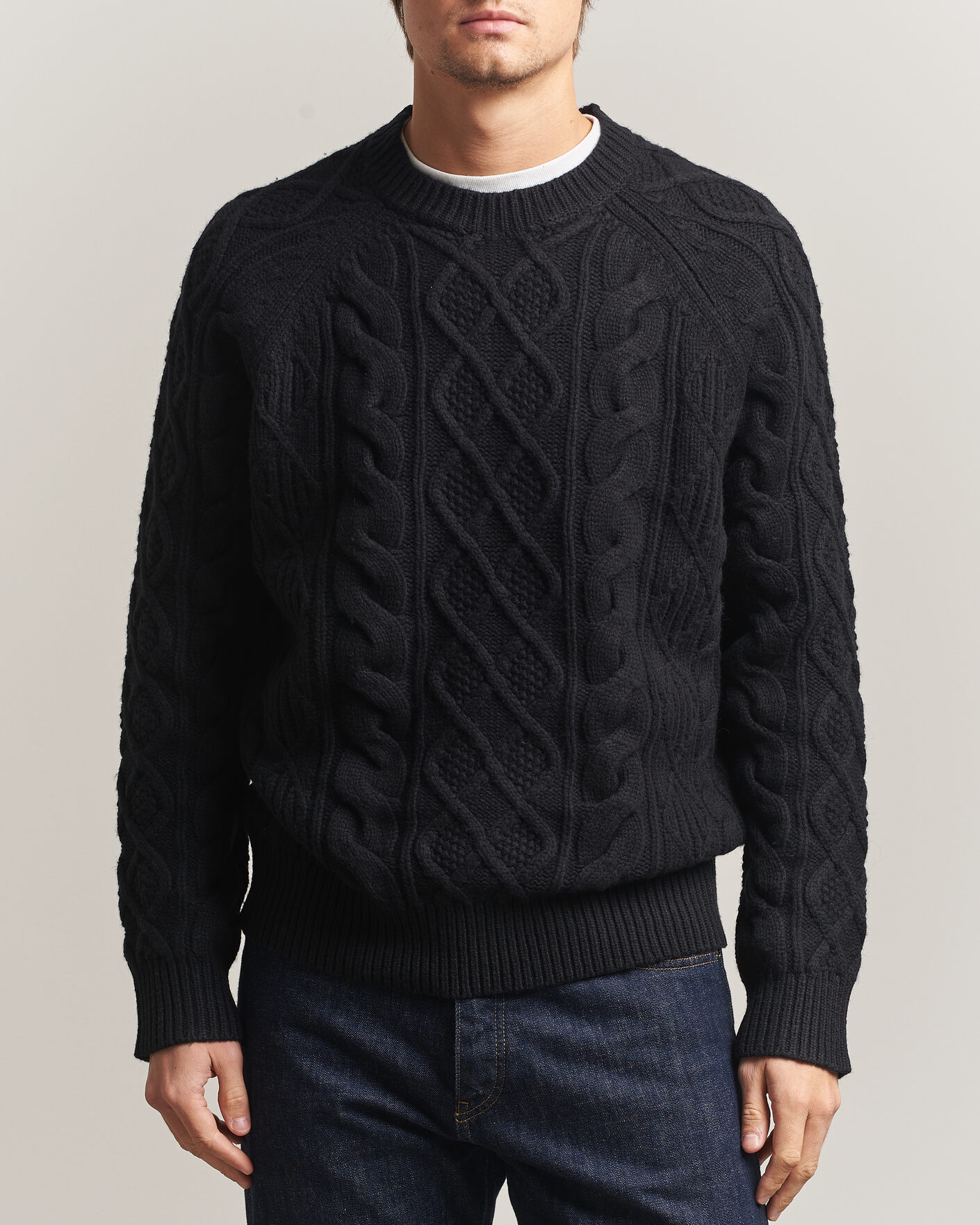 Homme | Pulls Et Tricots | Polo Ralph Lauren | Wool/Alpaca Pullover Polo Black