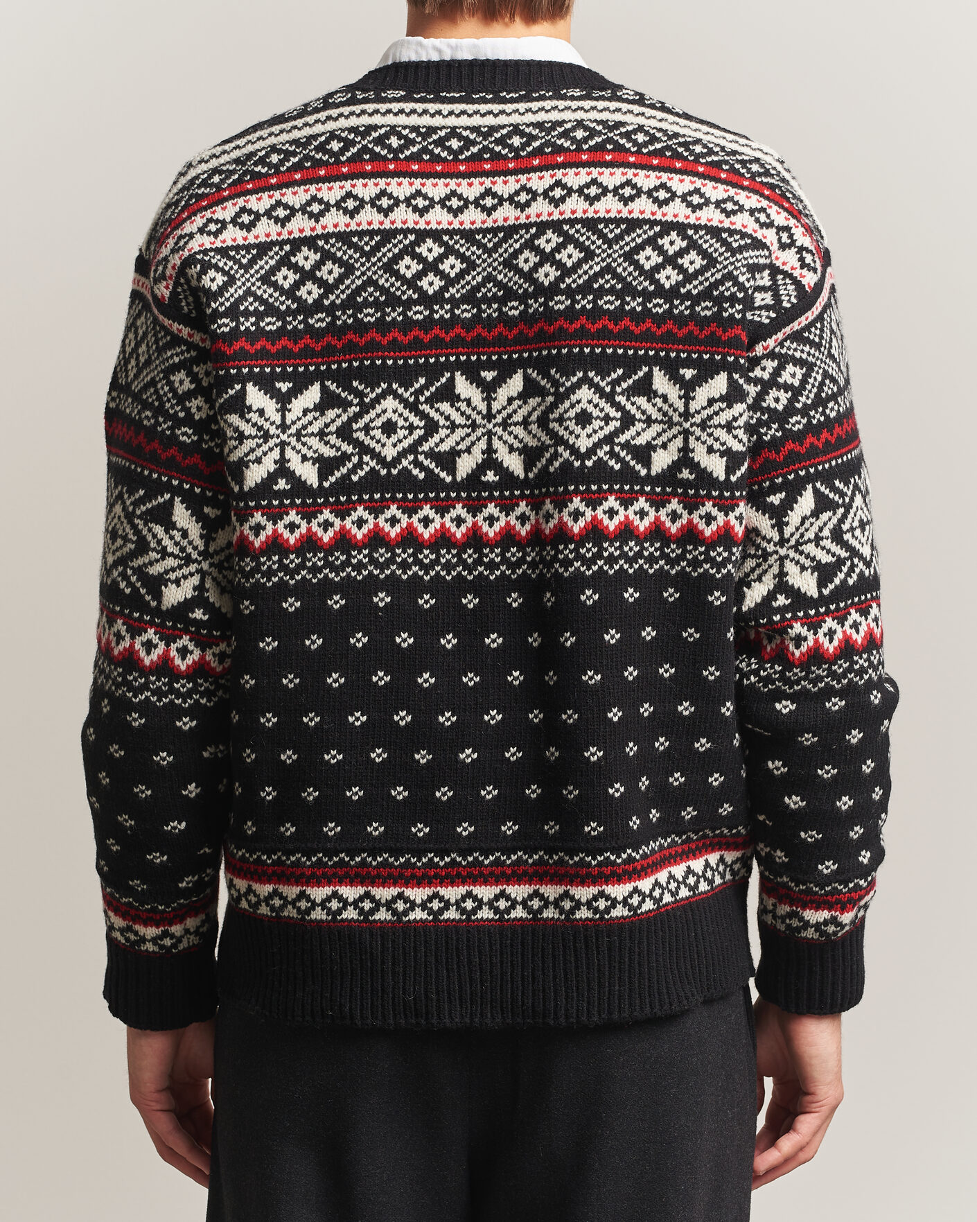 Homme | Pulls Et Tricots | Polo Ralph Lauren | Royal Holiday Wool Sweater Black Combo