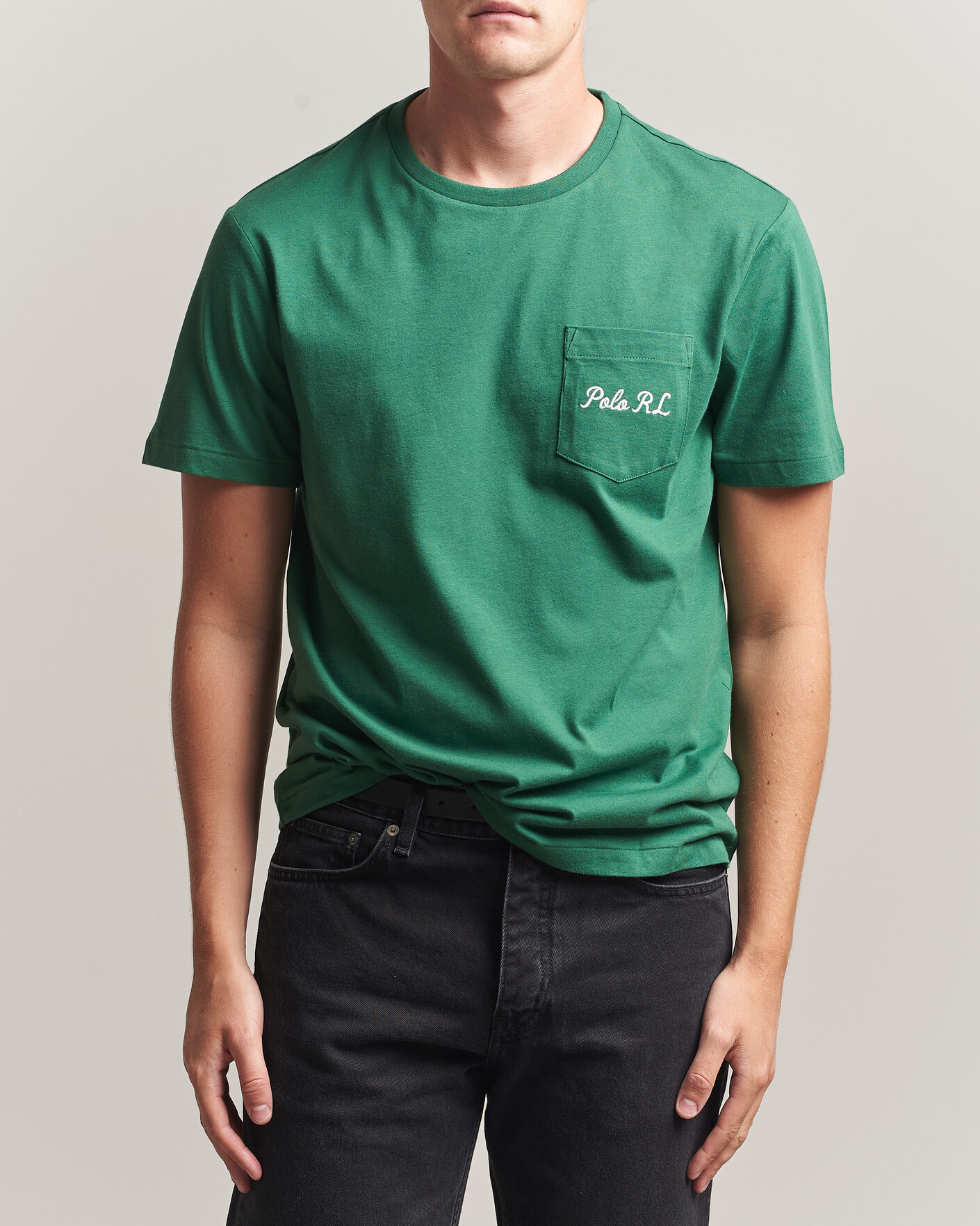 Homme | T-shirts | Polo Ralph Lauren | Custom Slit Fit Bear T-Shirt Verano Green