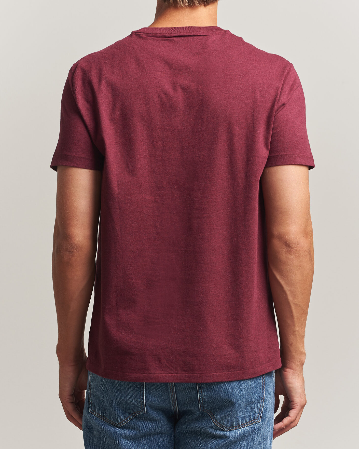 Homme | T-shirts | Polo Ralph Lauren | Custom Slim Fit T-shirt Spring Wine Heather