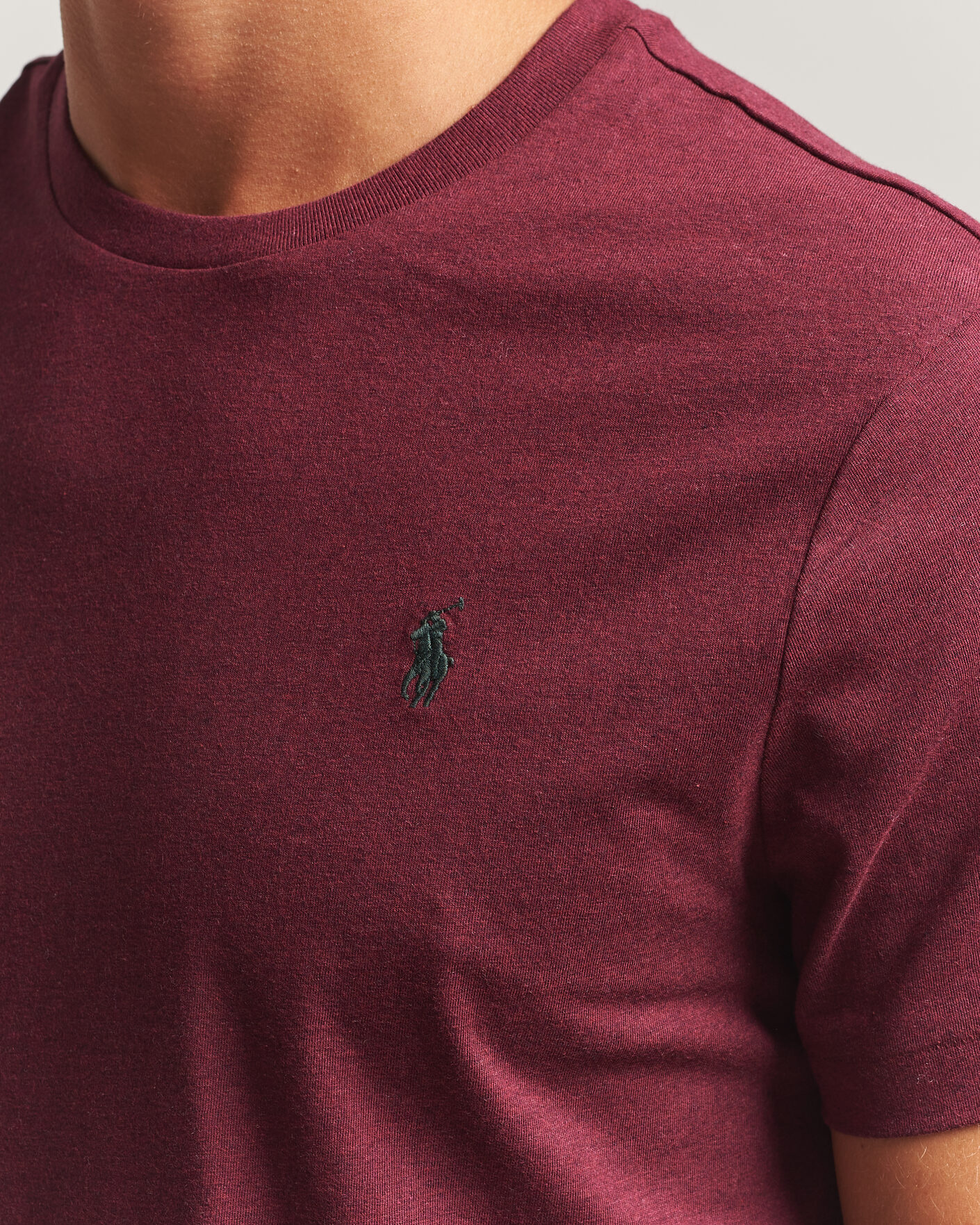 Homme | T-shirts | Polo Ralph Lauren | Custom Slim Fit T-shirt Spring Wine Heather