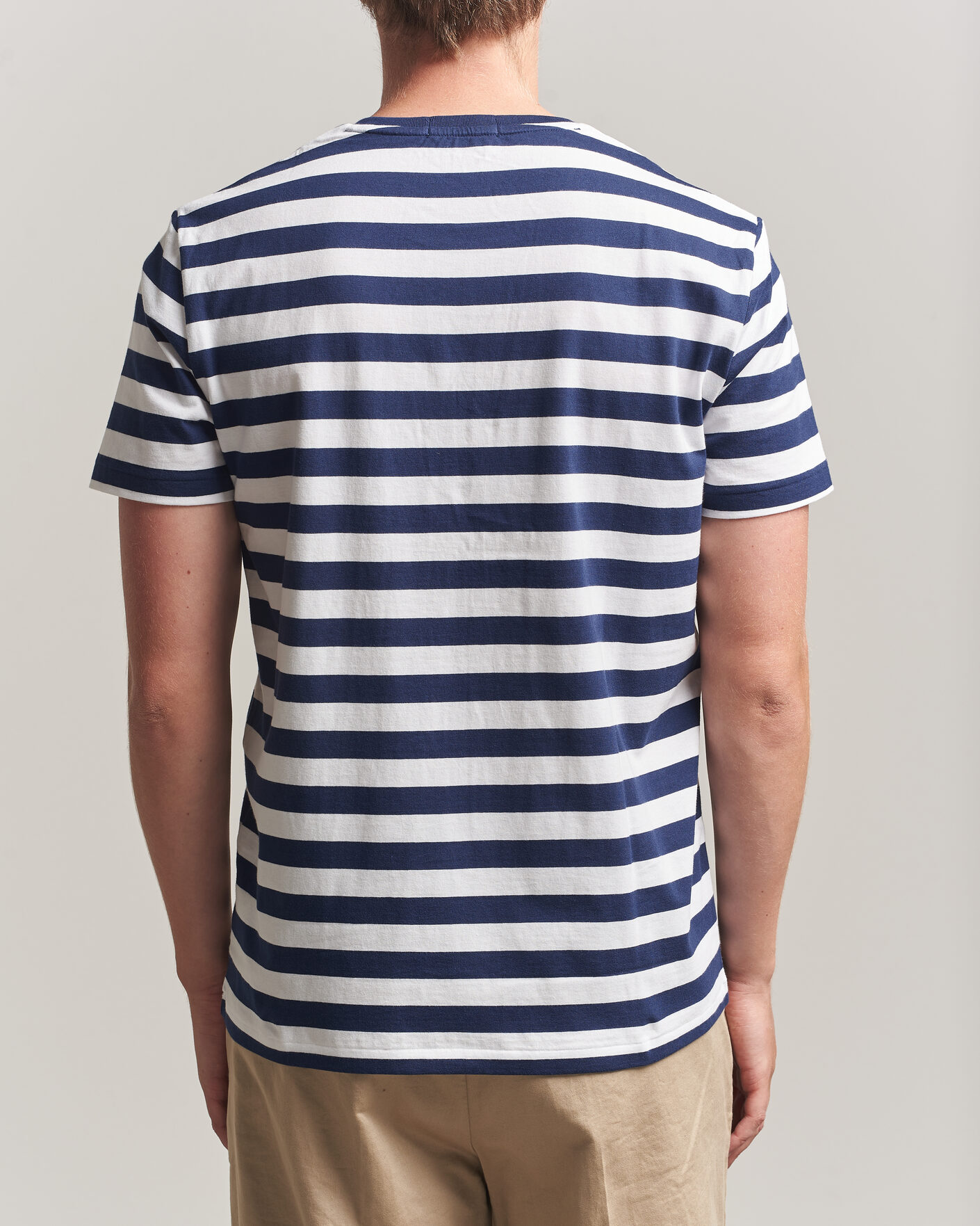 Homme | T-shirts | Polo Ralph Lauren | Custom Slim Fit Striped T-Shirt Newport Navy