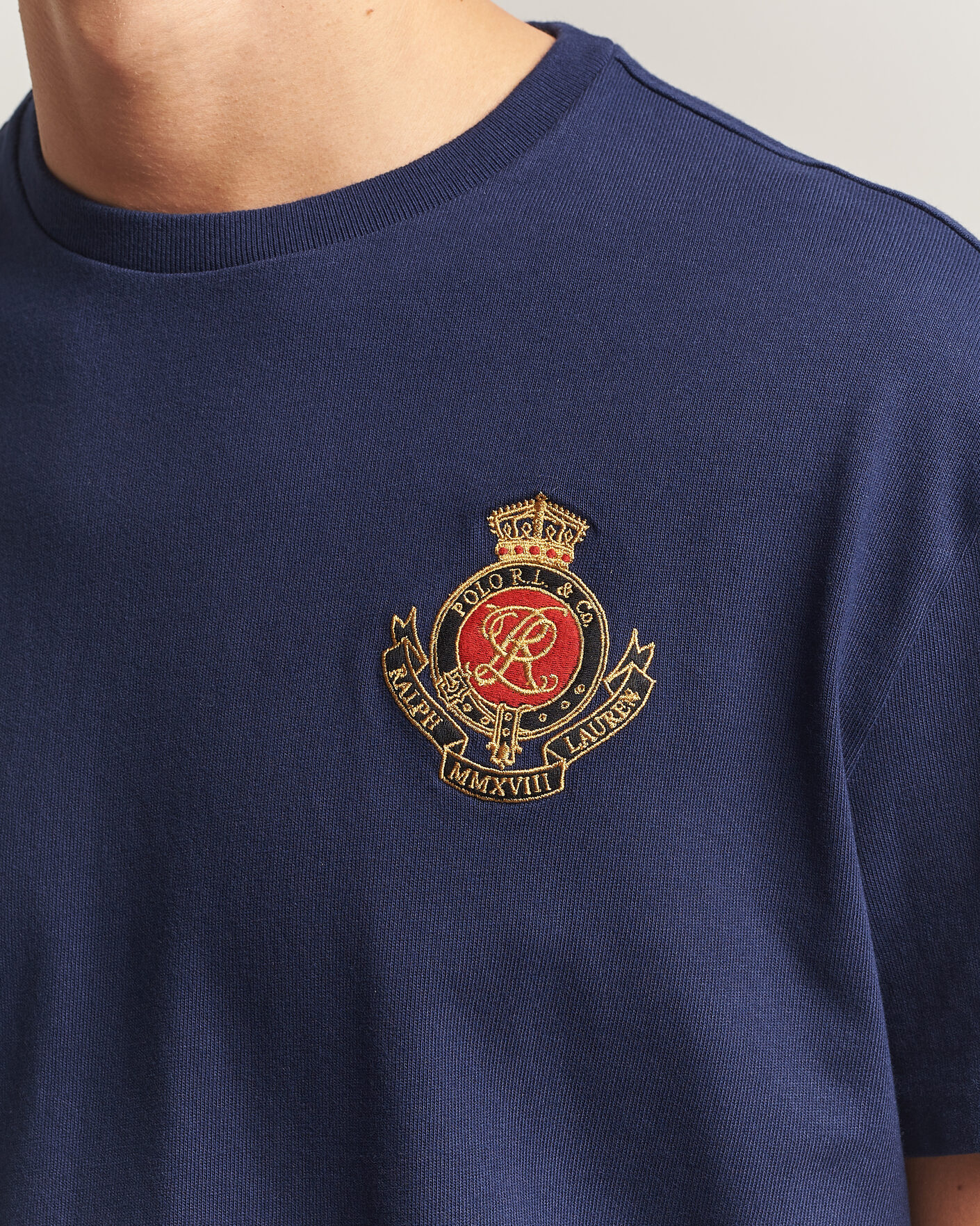 Homme | T-shirts | Polo Ralph Lauren | Classic Fit Jersey T-Shirt Newport Navy