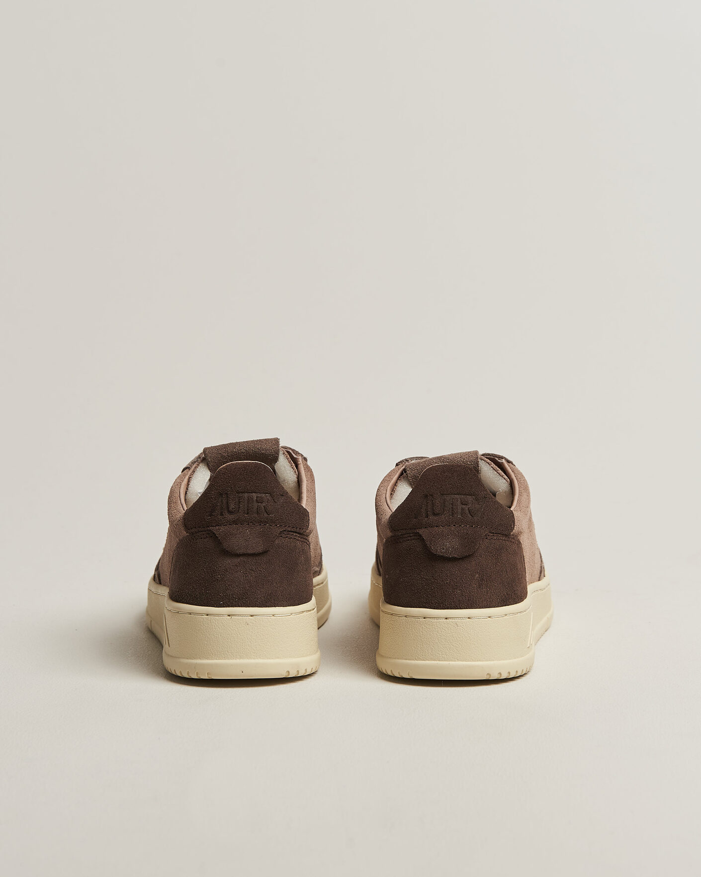 Homme | Baskets | Autry | Medalist Low Suede Mix Sneaker Brown/Grey/Beige
