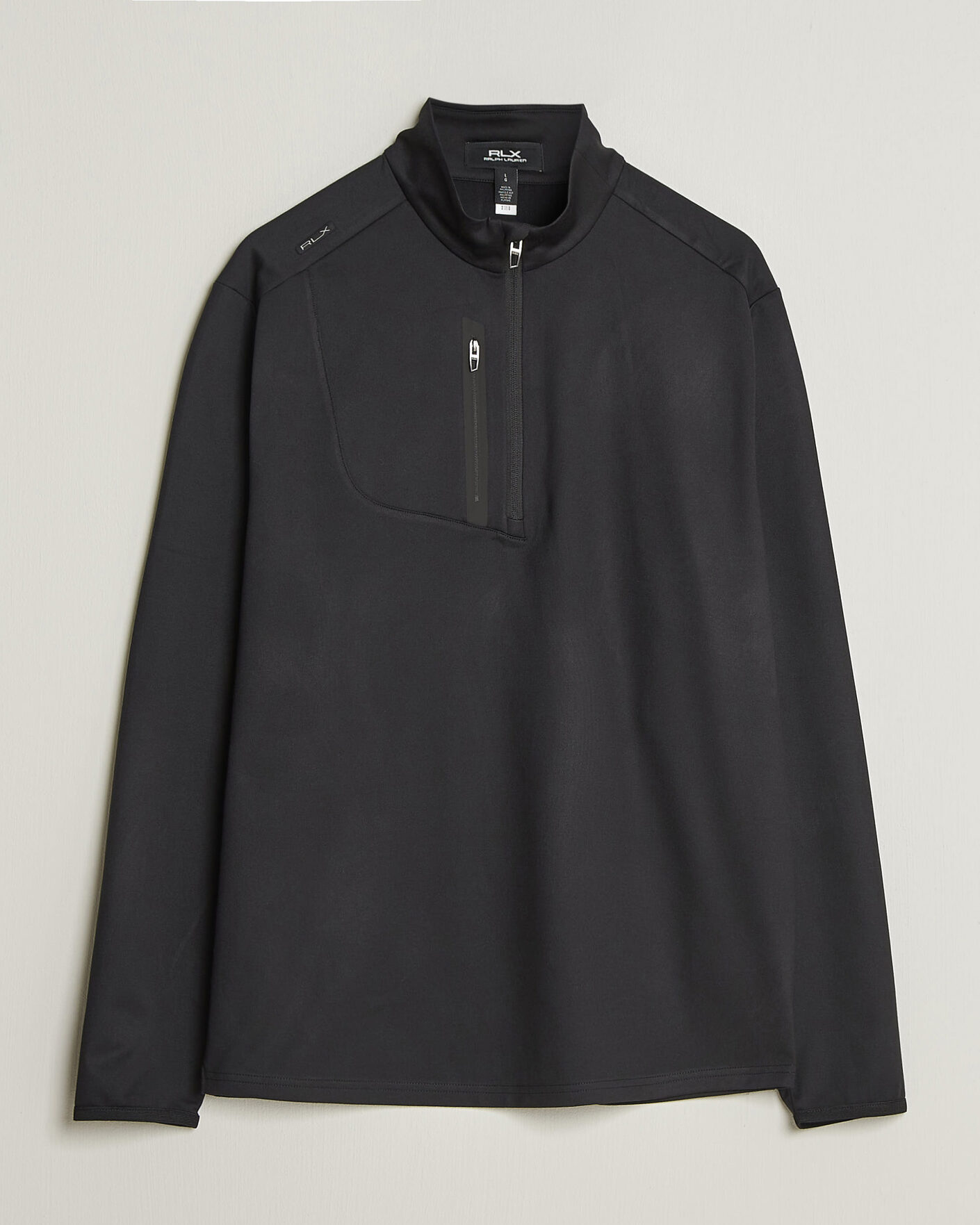Homme | Vêtements de golf | Polo Ralph Lauren | Luxury Jersey Half Zip Polo Black