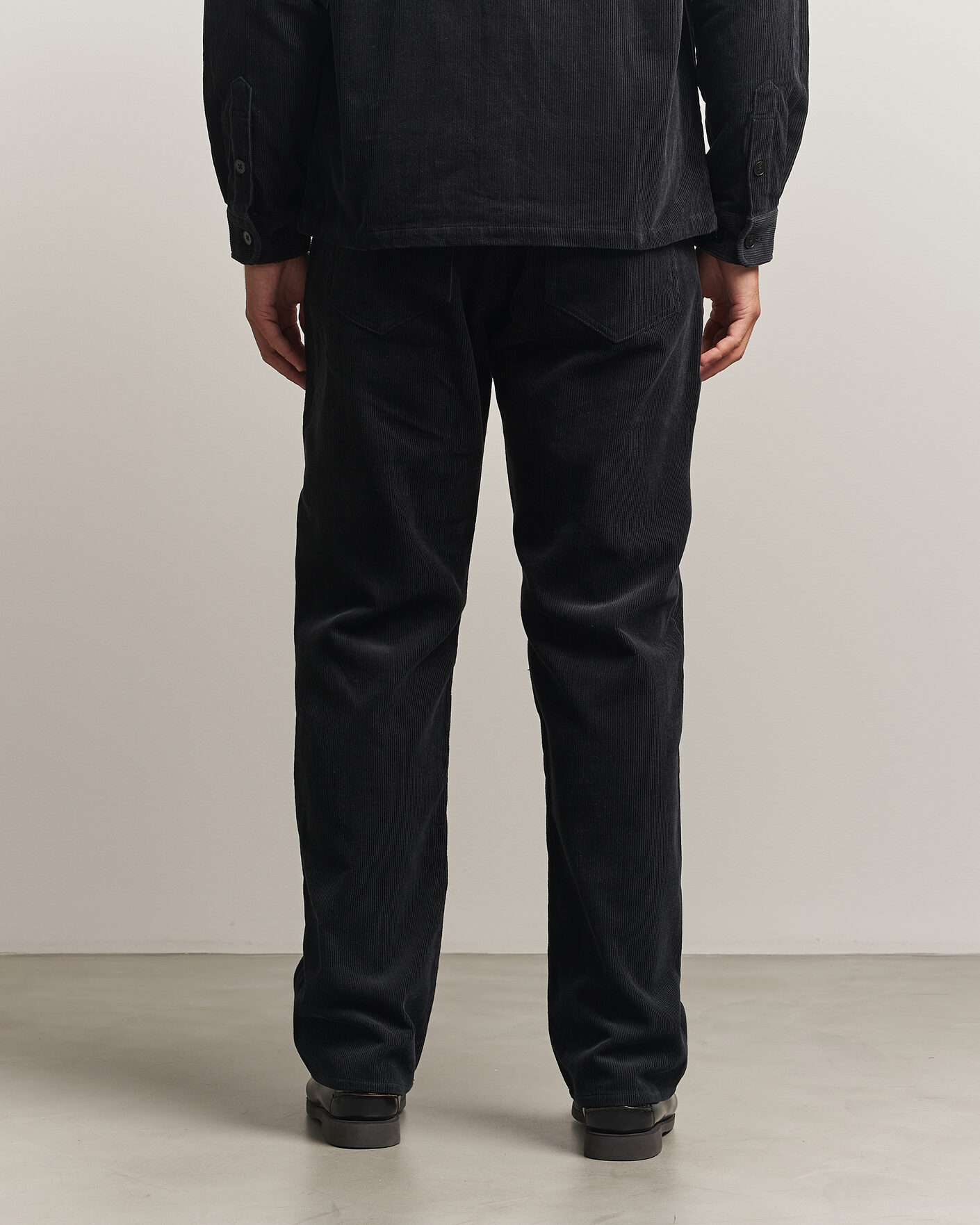 Homme | Pantalons | Samsøe Samsøe | Eddie Corduroy Trousers Black