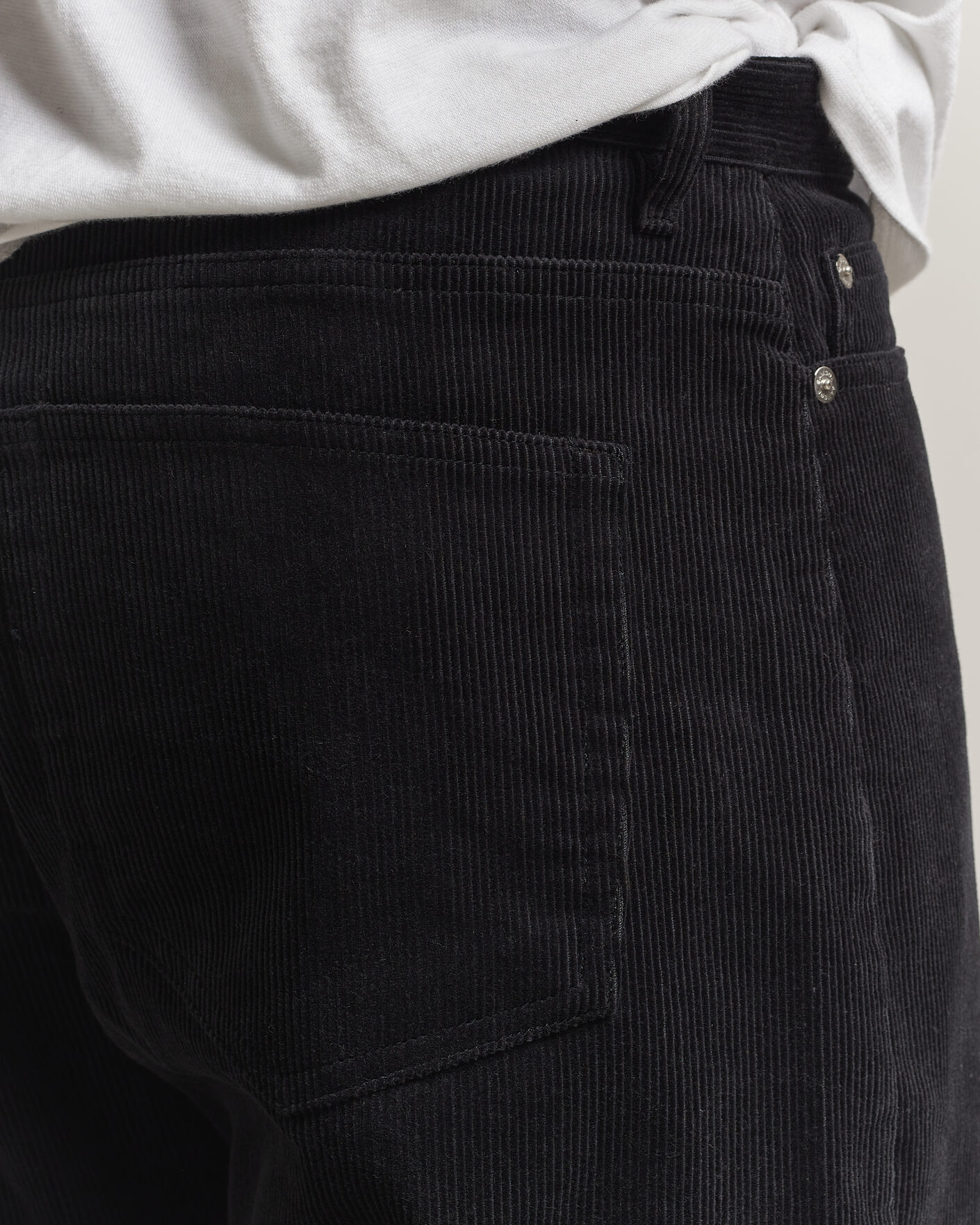 Homme | Pantalons | Samsøe Samsøe | Eddie Corduroy Trousers Black