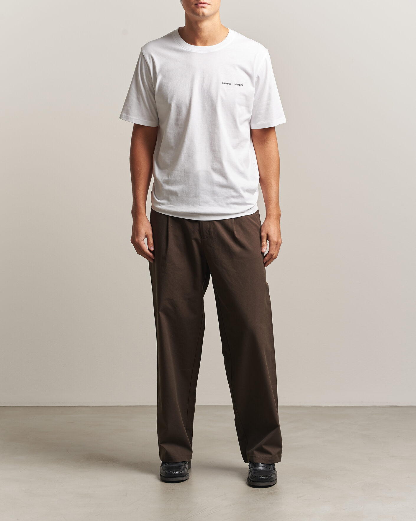 Homme | Pantalons | Samsøe Samsøe | Valentin Pleated Trousers Delicioso