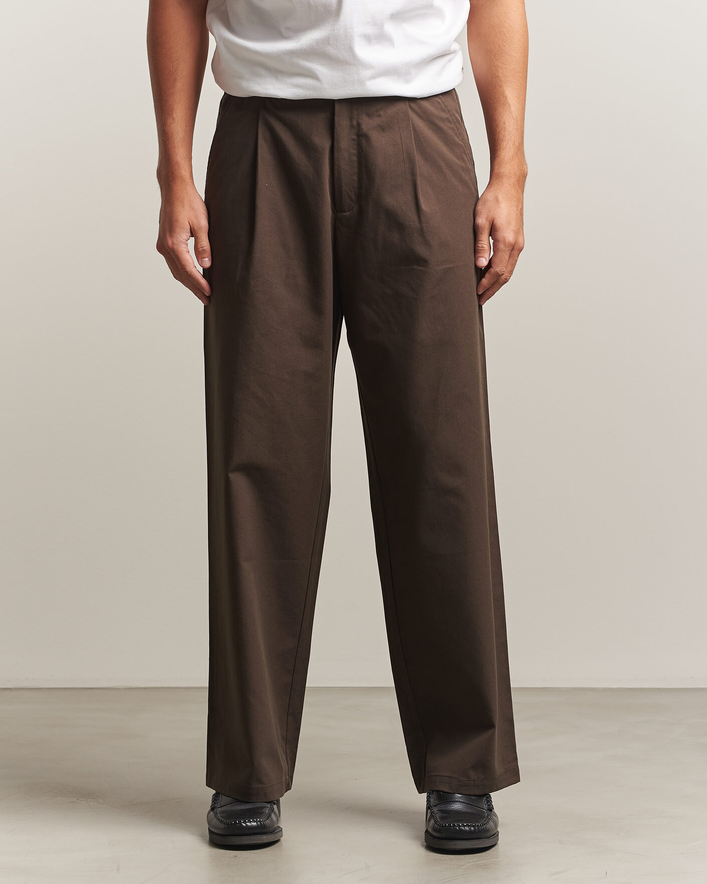 Homme | Pantalons | Samsøe Samsøe | Valentin Pleated Trousers Delicioso