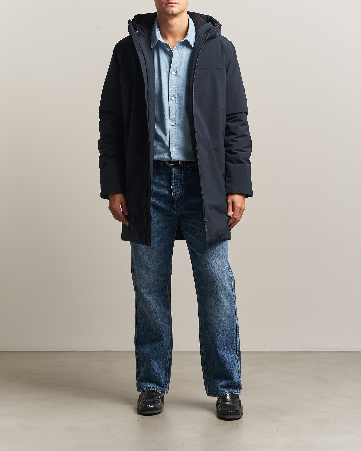 Homme | Manteaux Et Vestes | Samsøe Samsøe | Claus Down Parka Salute Navy