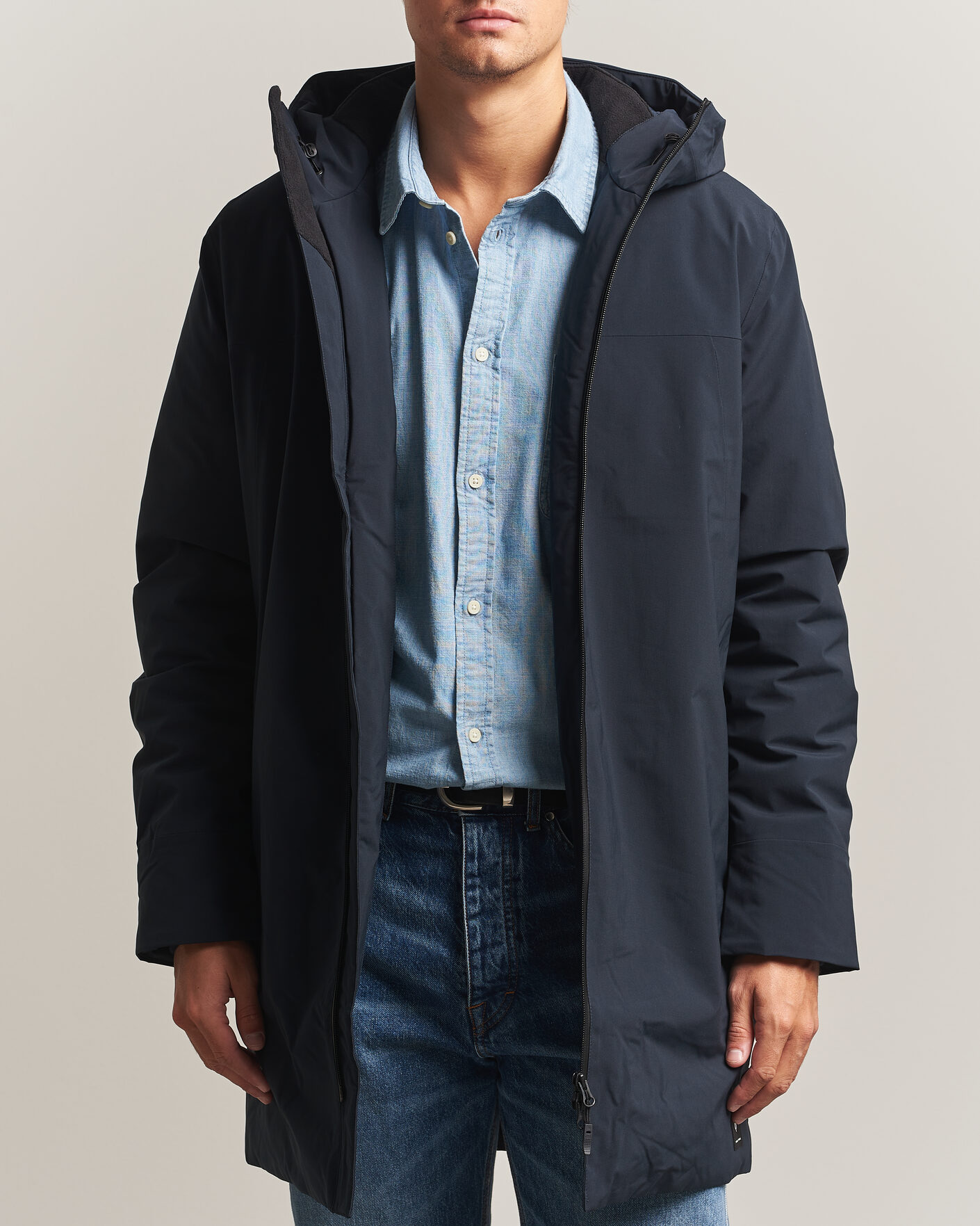 Homme | Manteaux Et Vestes | Samsøe Samsøe | Claus Down Parka Salute Navy