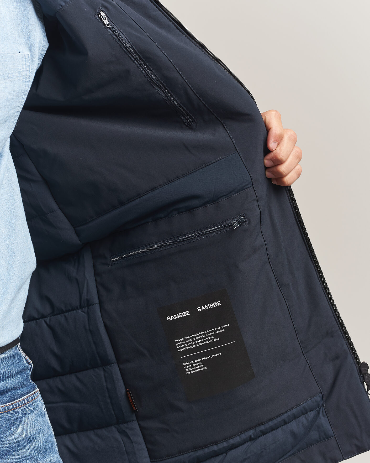 Homme | Manteaux Et Vestes | Samsøe Samsøe | Claus Down Parka Salute Navy