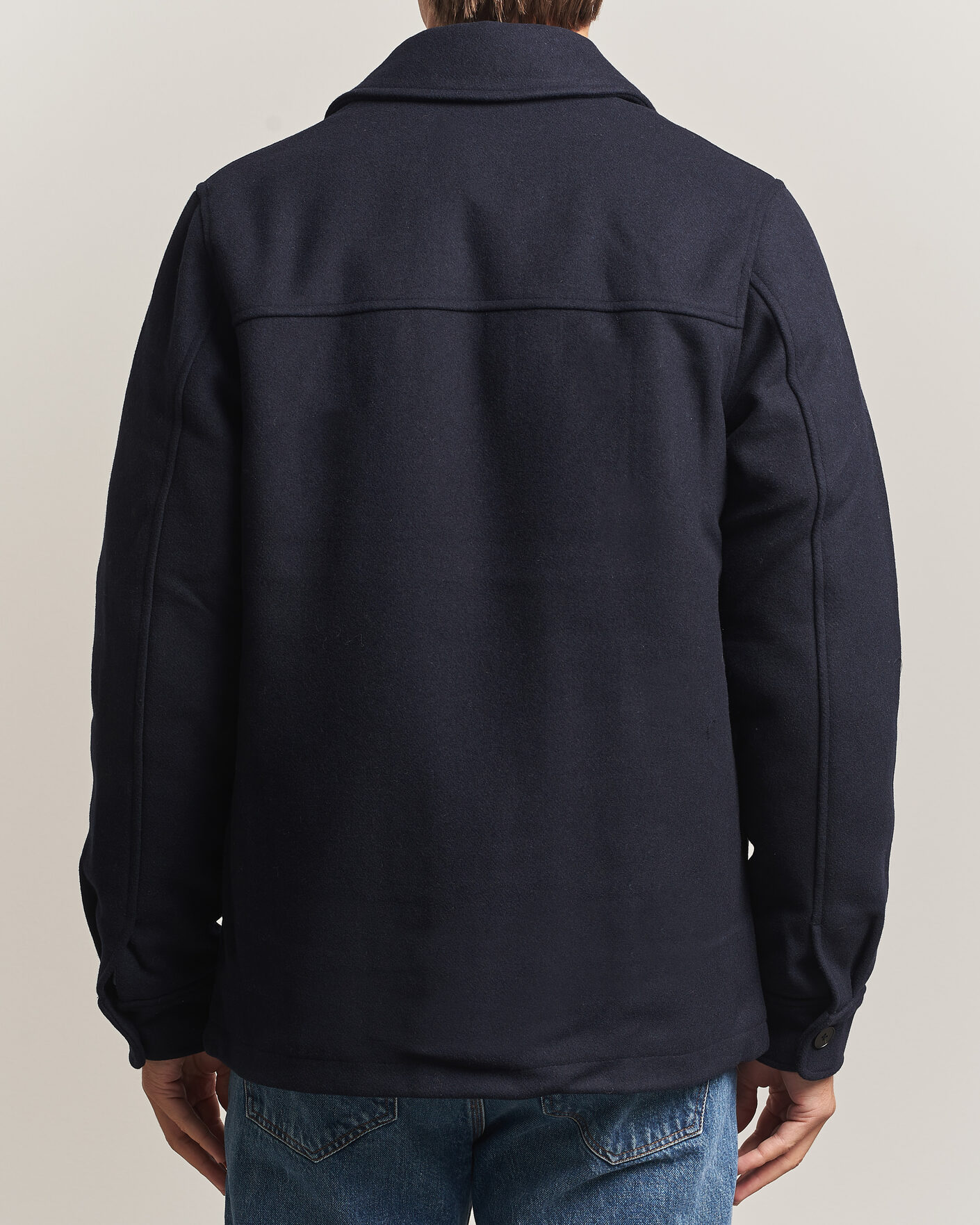 Homme | Manteaux Et Vestes | Samsøe Samsøe | Pally Padded Shirt Jacket Salute Navy