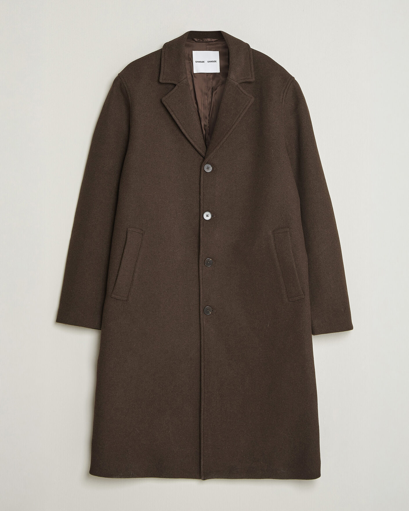 Homme | Manteaux Et Vestes | Samsøe Samsøe | Falco Wool Coat Delicioso