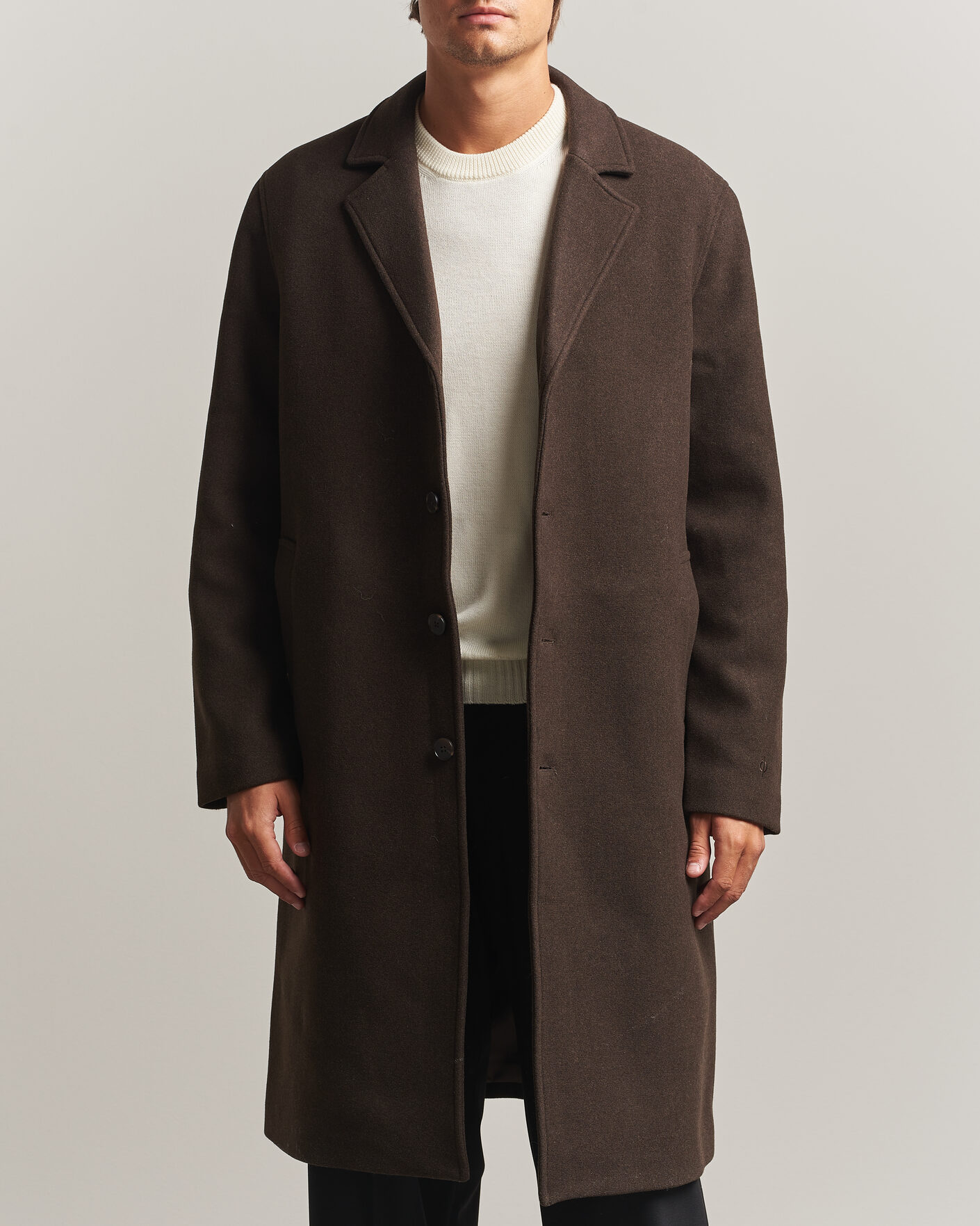 Homme | Manteaux Et Vestes | Samsøe Samsøe | Falco Wool Coat Delicioso