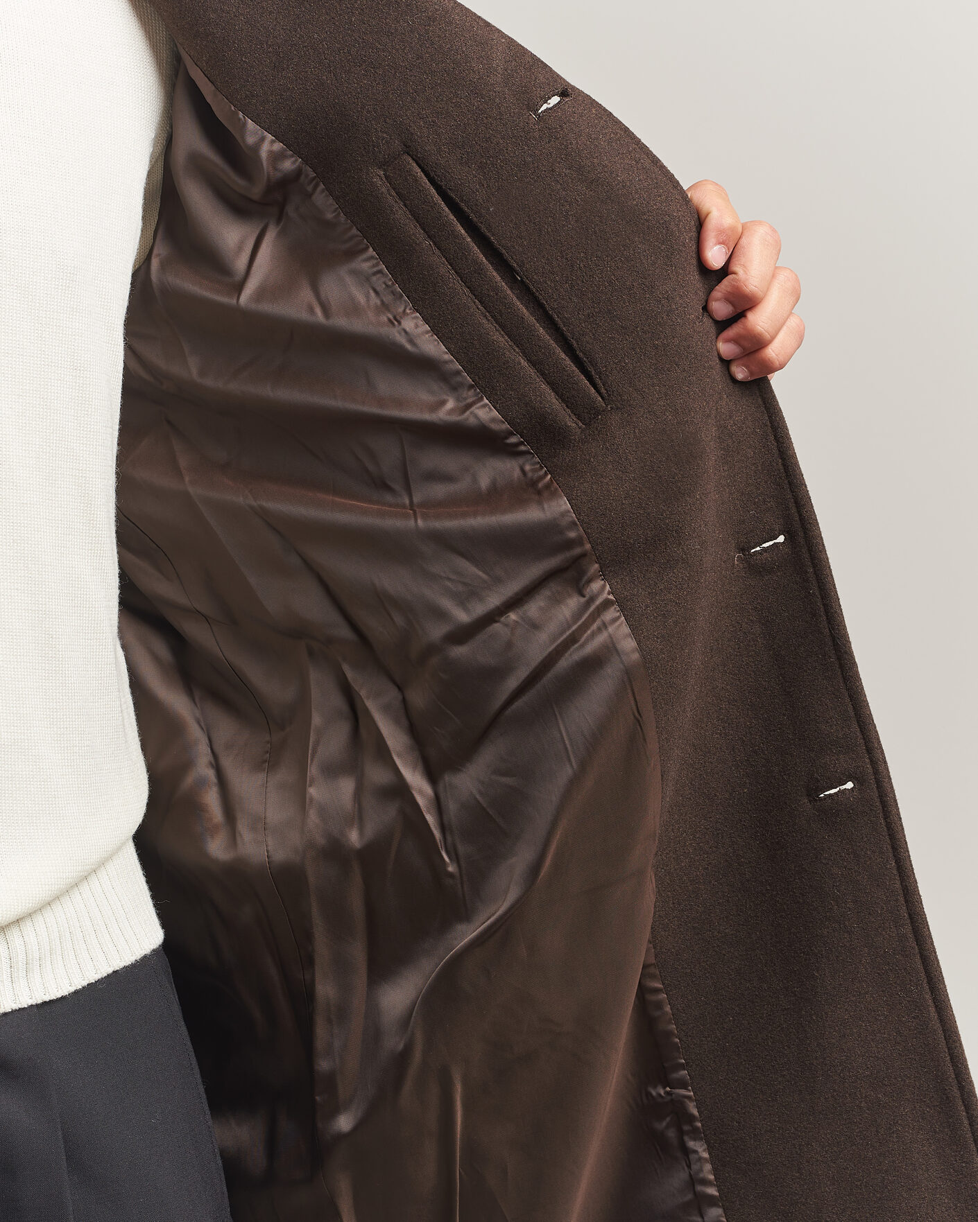 Homme | Manteaux Et Vestes | Samsøe Samsøe | Falco Wool Coat Delicioso