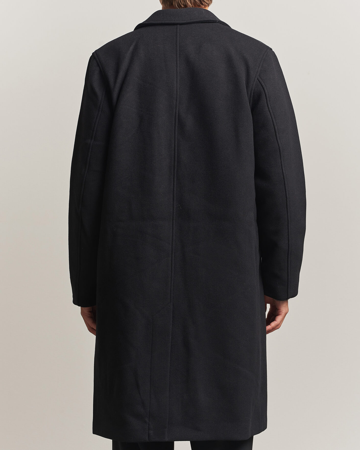 Homme | Manteaux Et Vestes | Samsøe Samsøe | Falco Wool Coat Black
