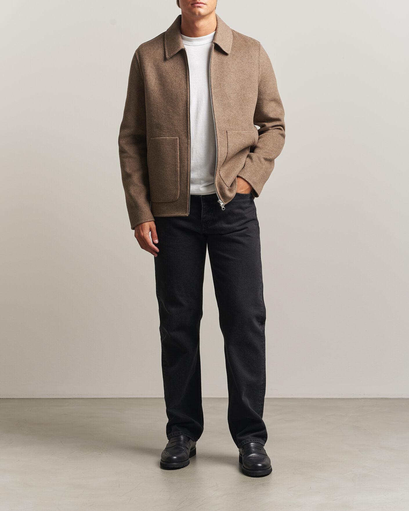 Homme | Manteaux Et Vestes | Samsøe Samsøe | Paulo Wool Shirt Jacket Lead Gray Melange