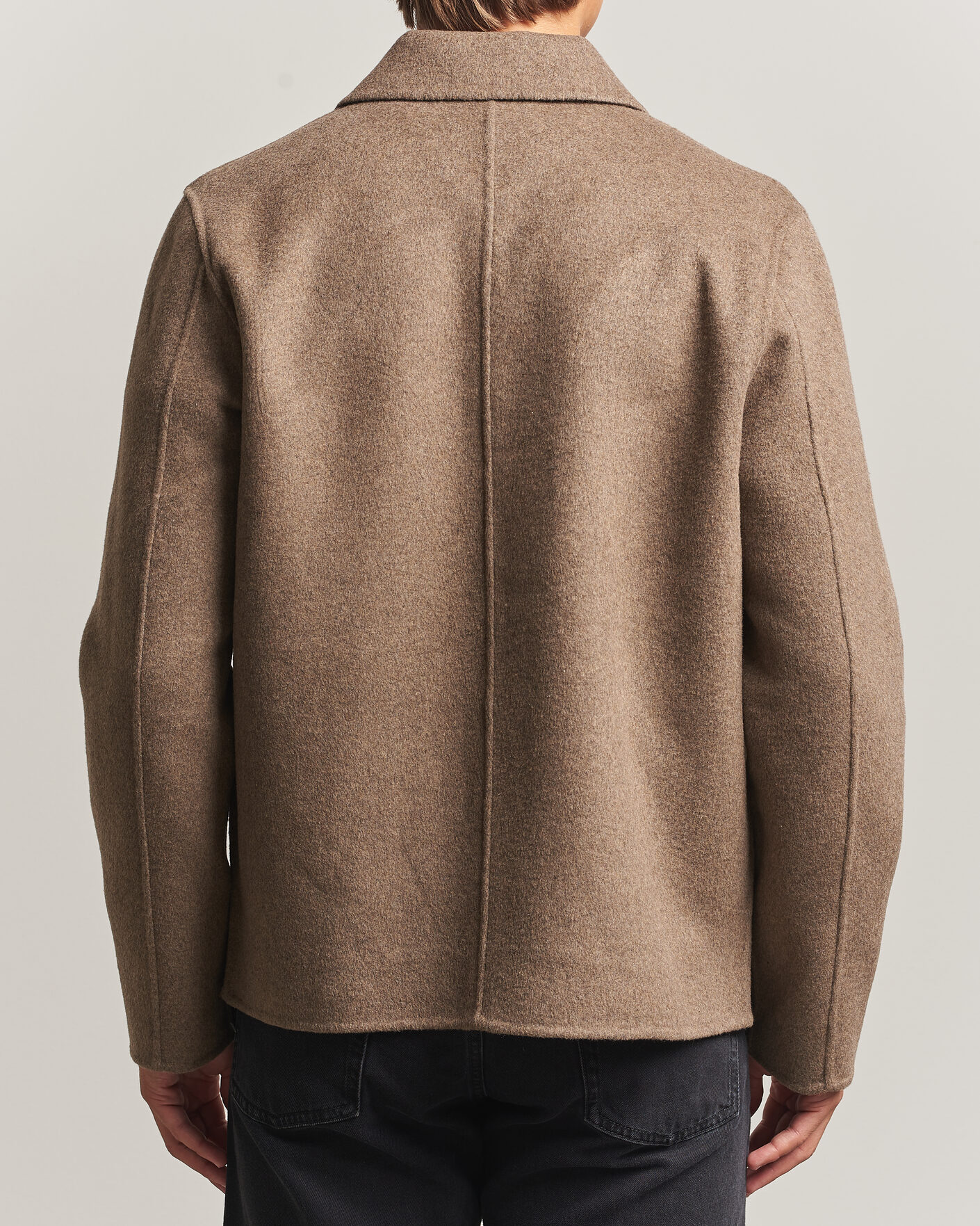 Homme | Manteaux Et Vestes | Samsøe Samsøe | Paulo Wool Shirt Jacket Lead Gray Melange
