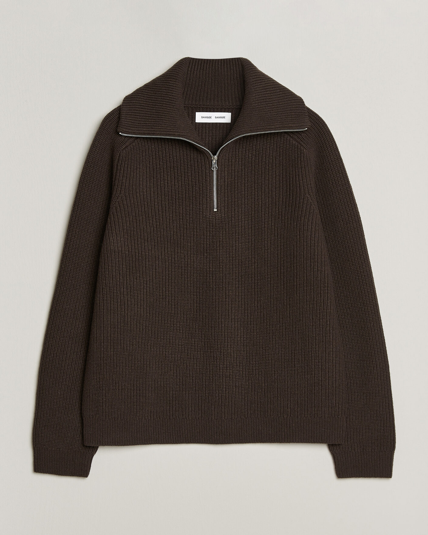 Homme | Pulls Et Tricots | Samsøe Samsøe | Rick Wool Heavy Knitted Half Zip Delicioso