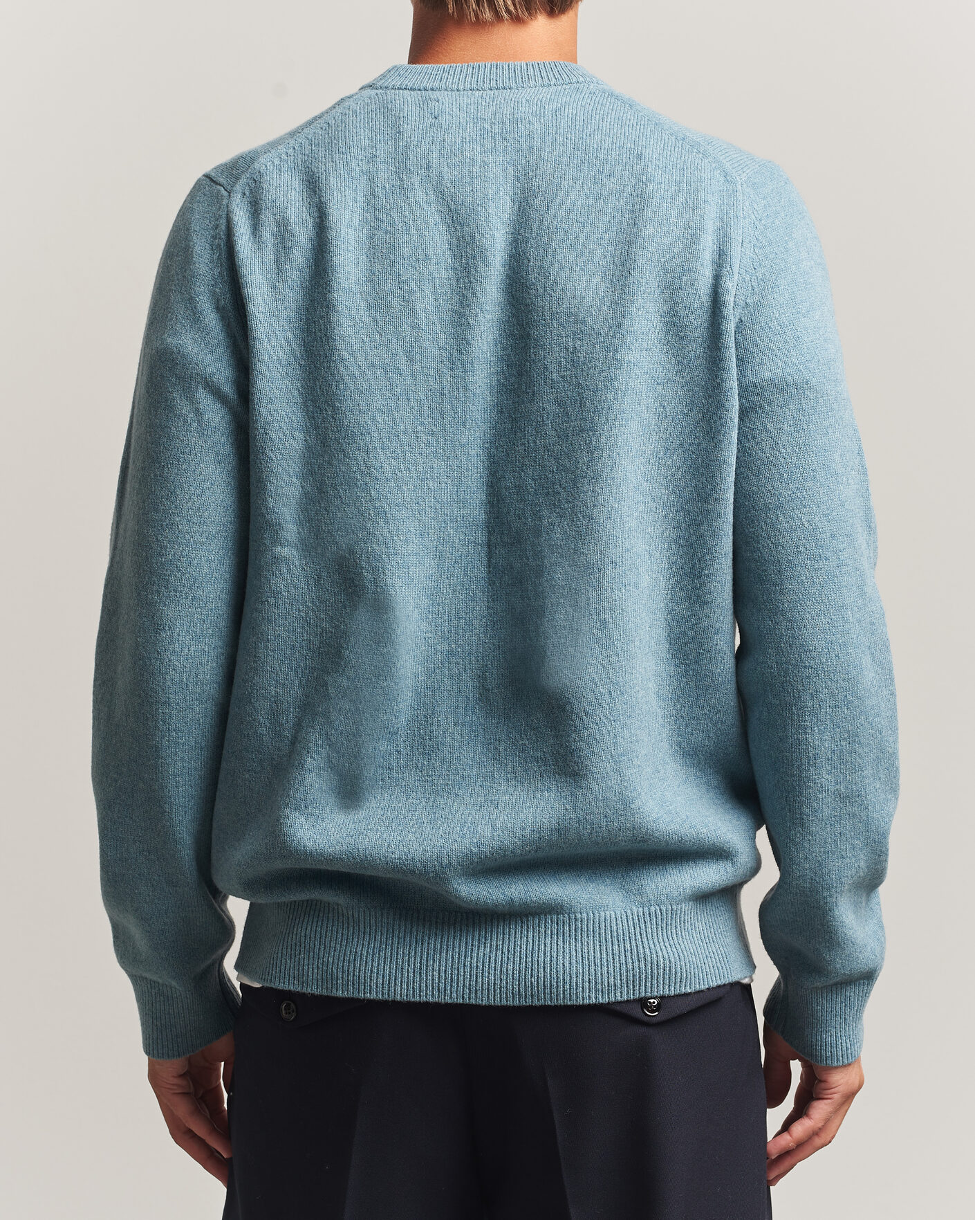 Homme | Pulls Et Tricots | Samsøe Samsøe | Isak Knitted Crew Neck Stormy Sea