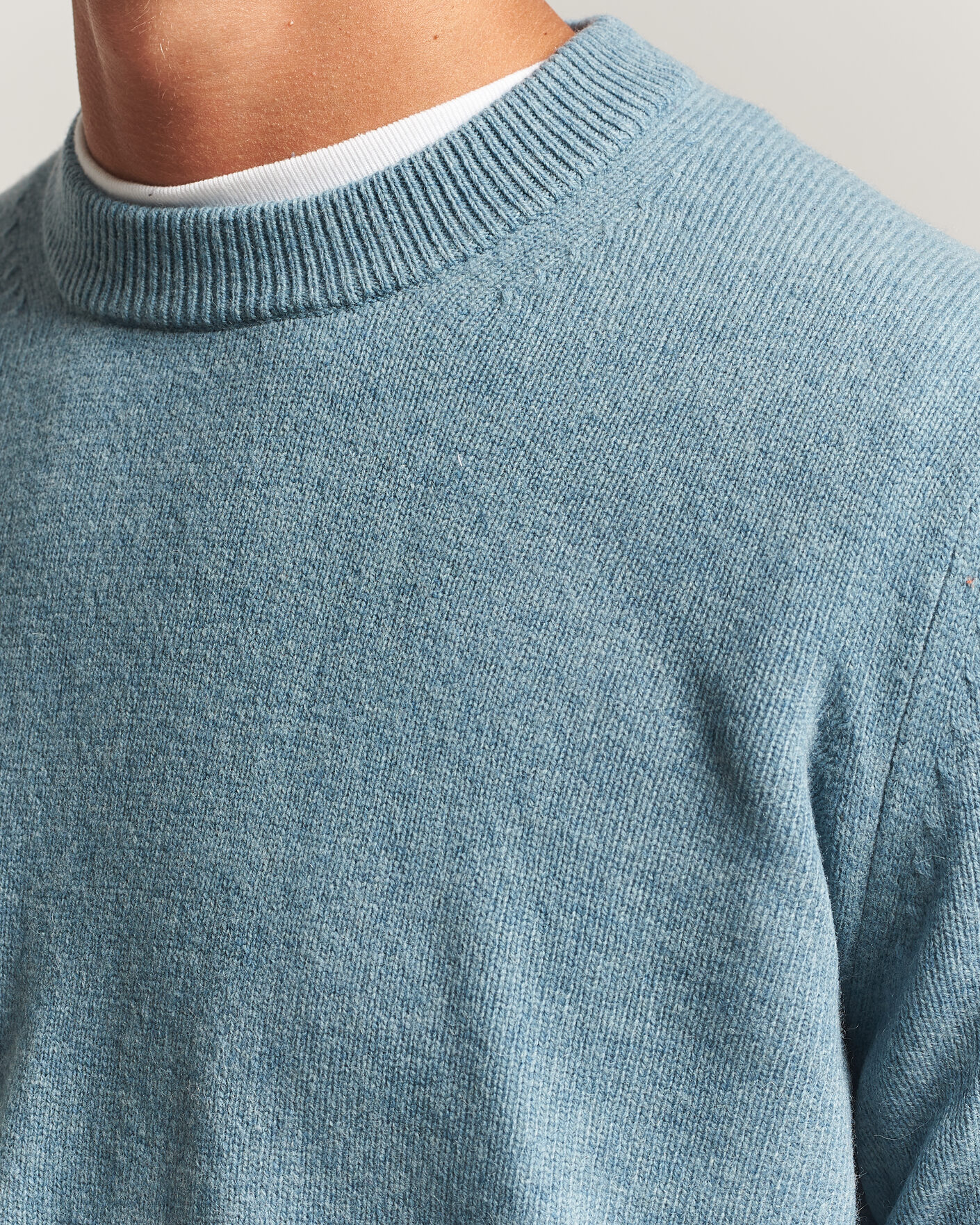 Homme | Pulls Et Tricots | Samsøe Samsøe | Isak Knitted Crew Neck Stormy Sea