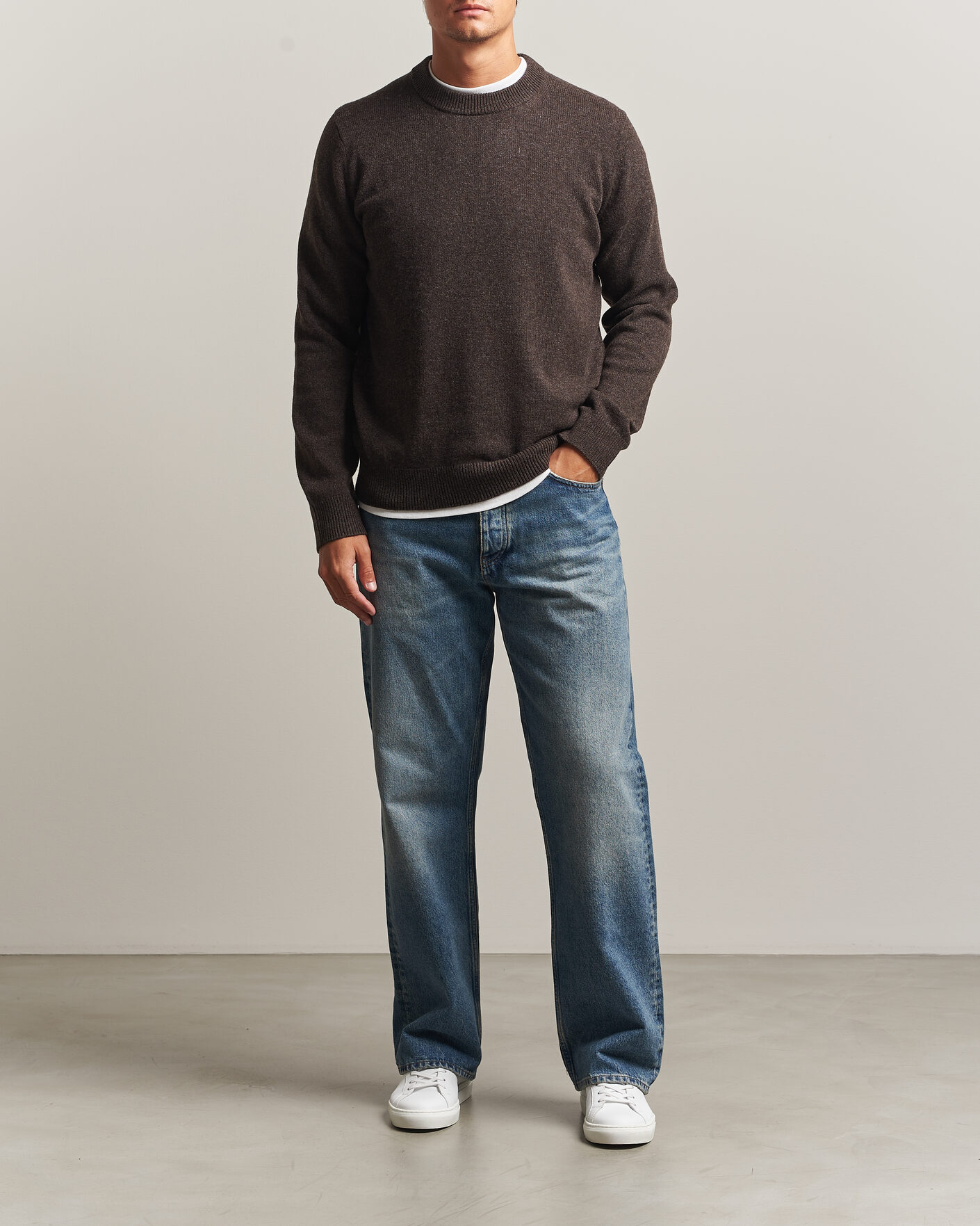 Homme | Pulls Et Tricots | Samsøe Samsøe | Isak Knitted Crew Neck Delicioso