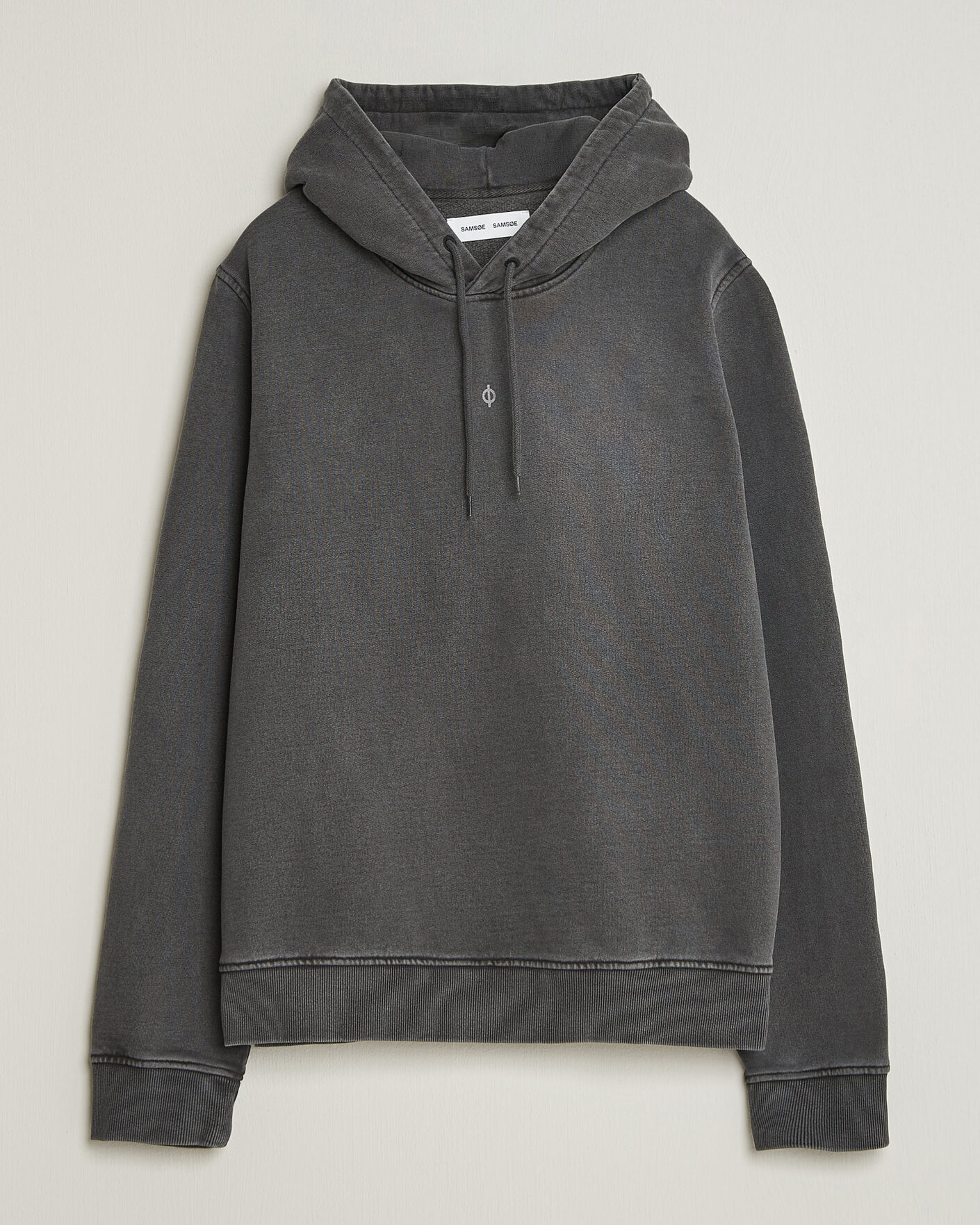 Homme | Pulls Et Tricots | Samsøe Samsøe | Ollie Washed Hoodie Black