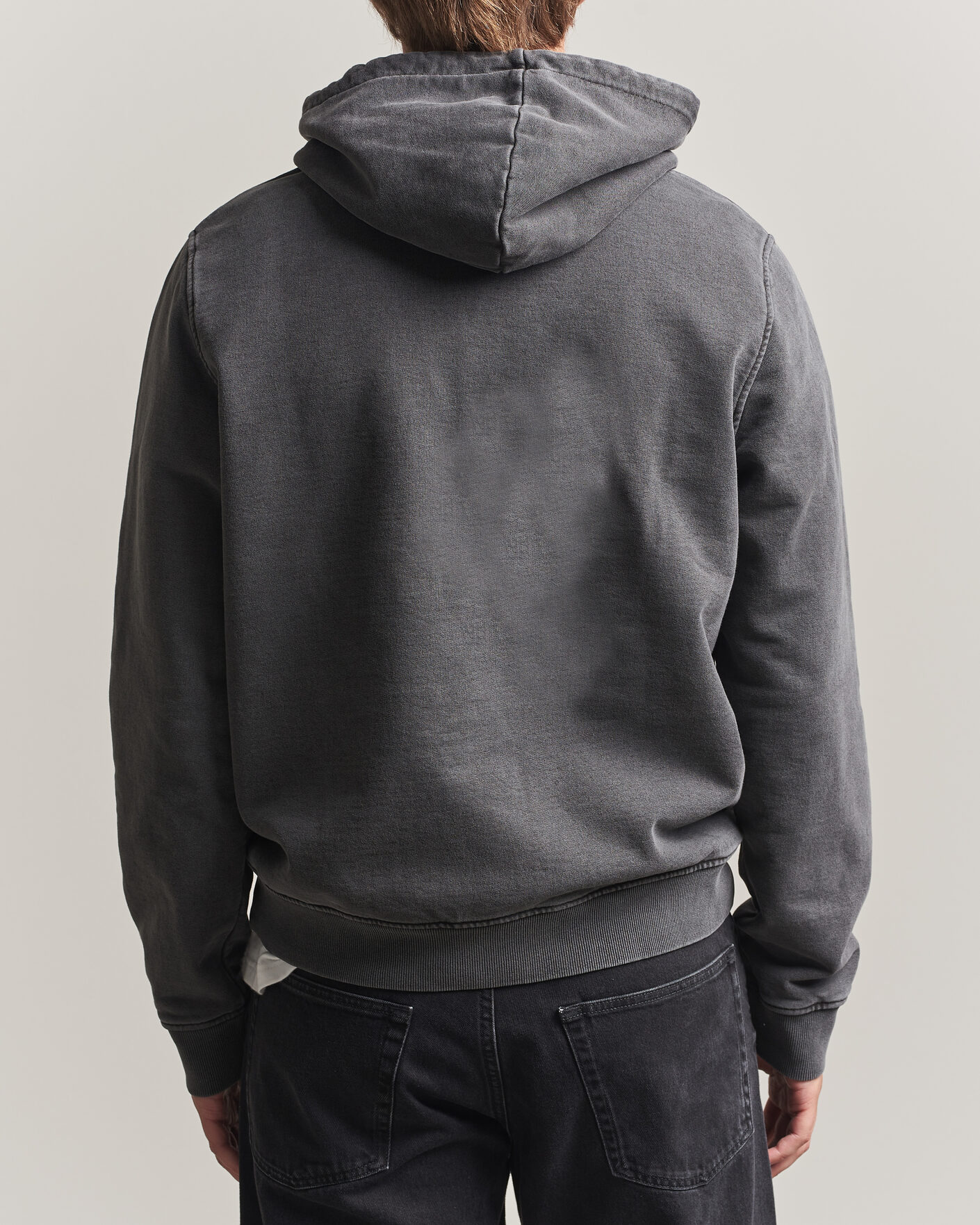 Homme | Pulls Et Tricots | Samsøe Samsøe | Ollie Washed Hoodie Black