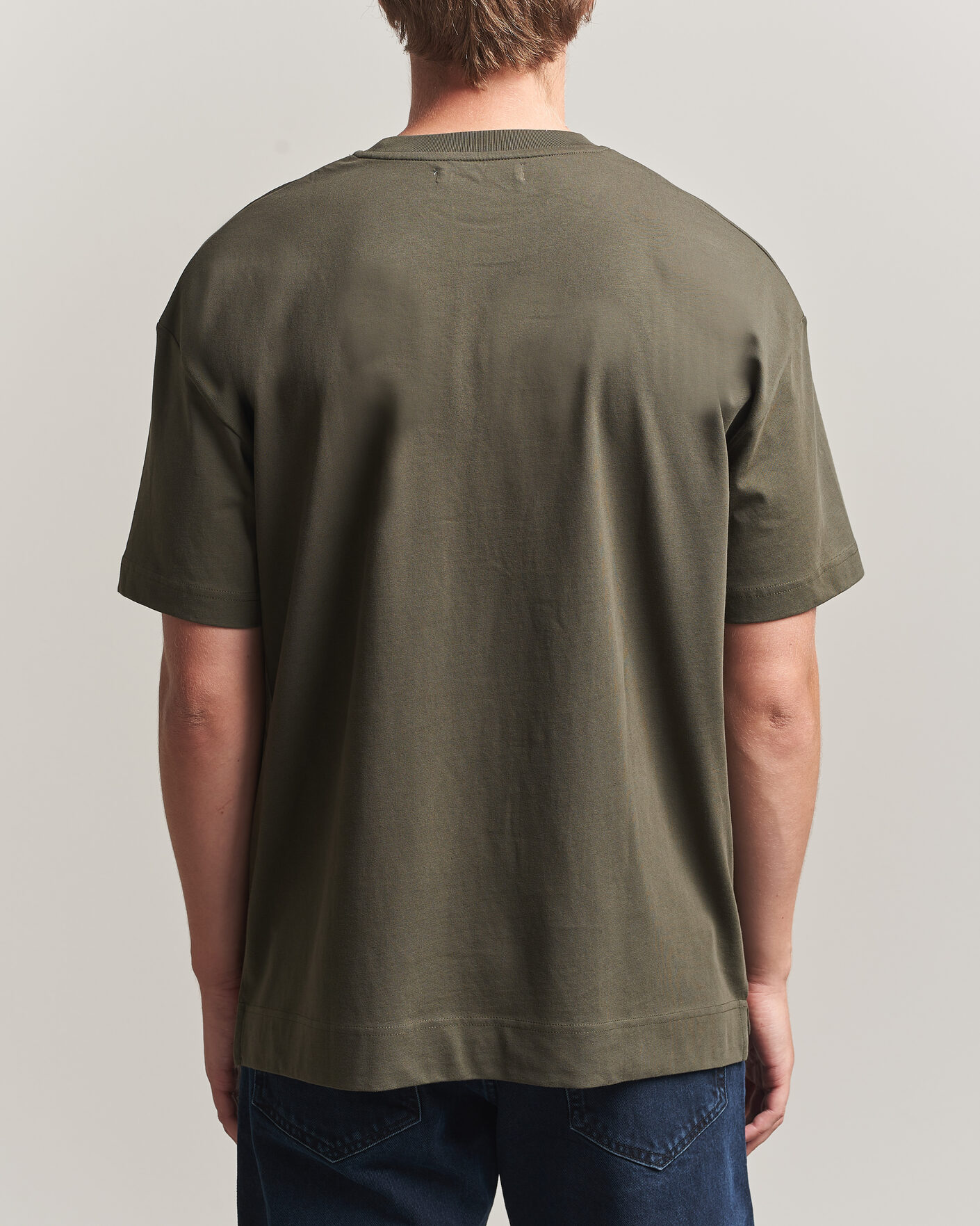 Homme | T-shirts | Samsøe Samsøe | Joel Organic Cotton T-Shirt Forest Night