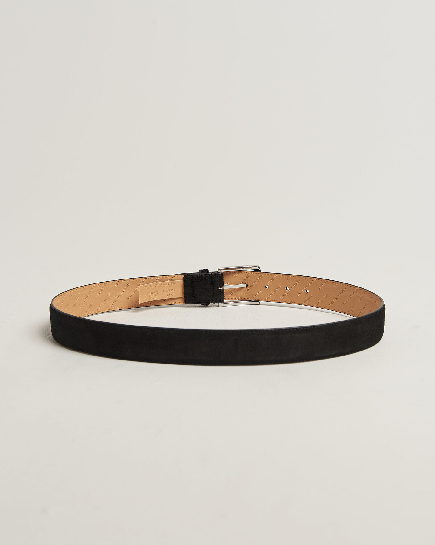Homme | Ceintures | Tiger of Sweden | Bergstroms Suede Belt Black