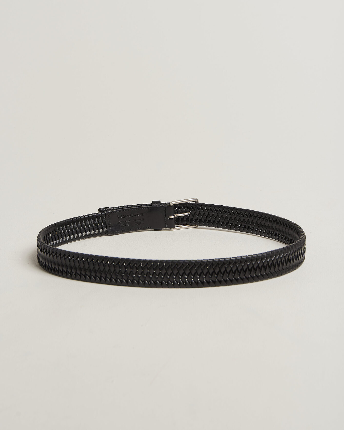 Homme | Ceintures | Tiger of Sweden | Braidant Braided Belt Black