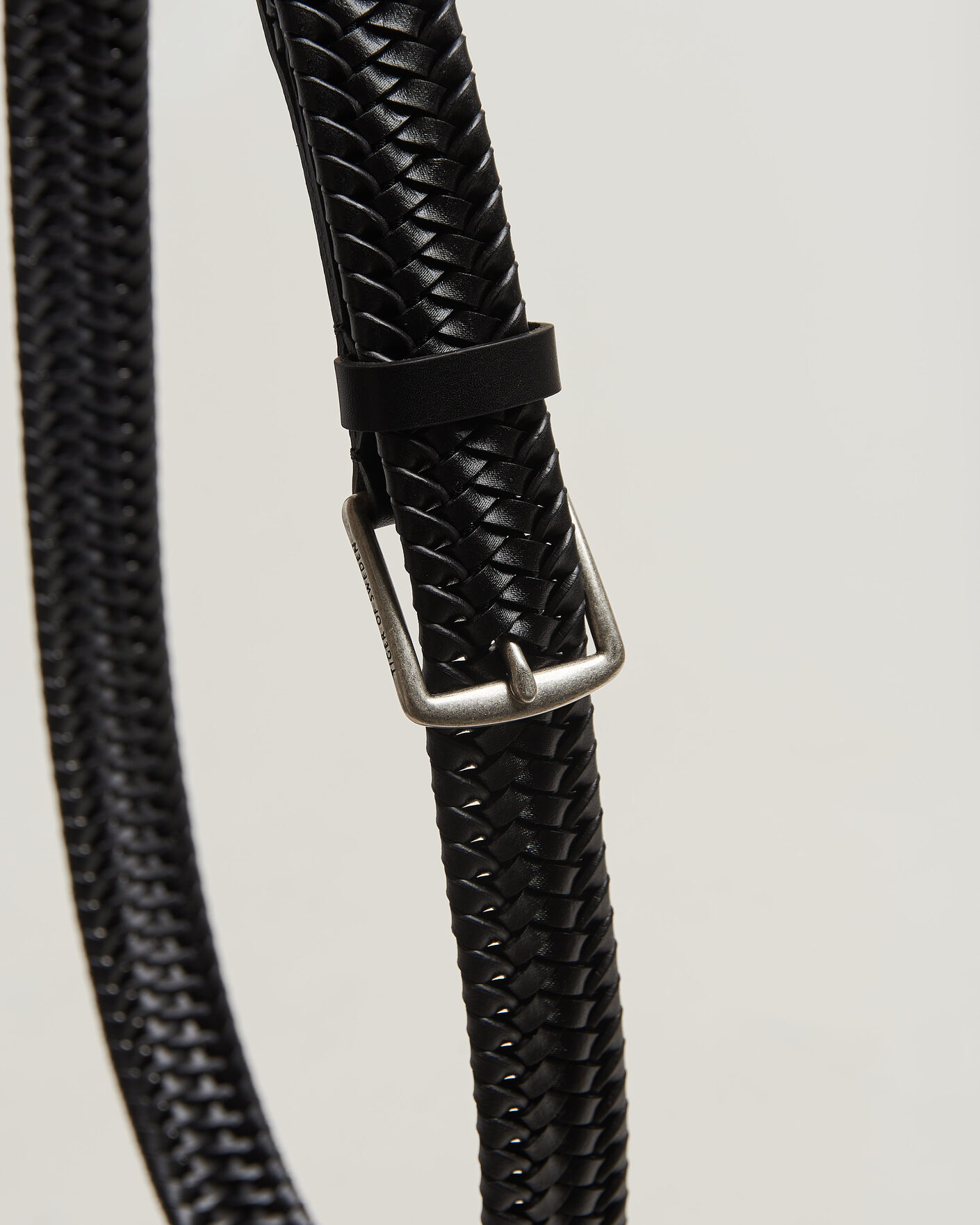 Homme | Ceintures | Tiger of Sweden | Braidant Braided Belt Black