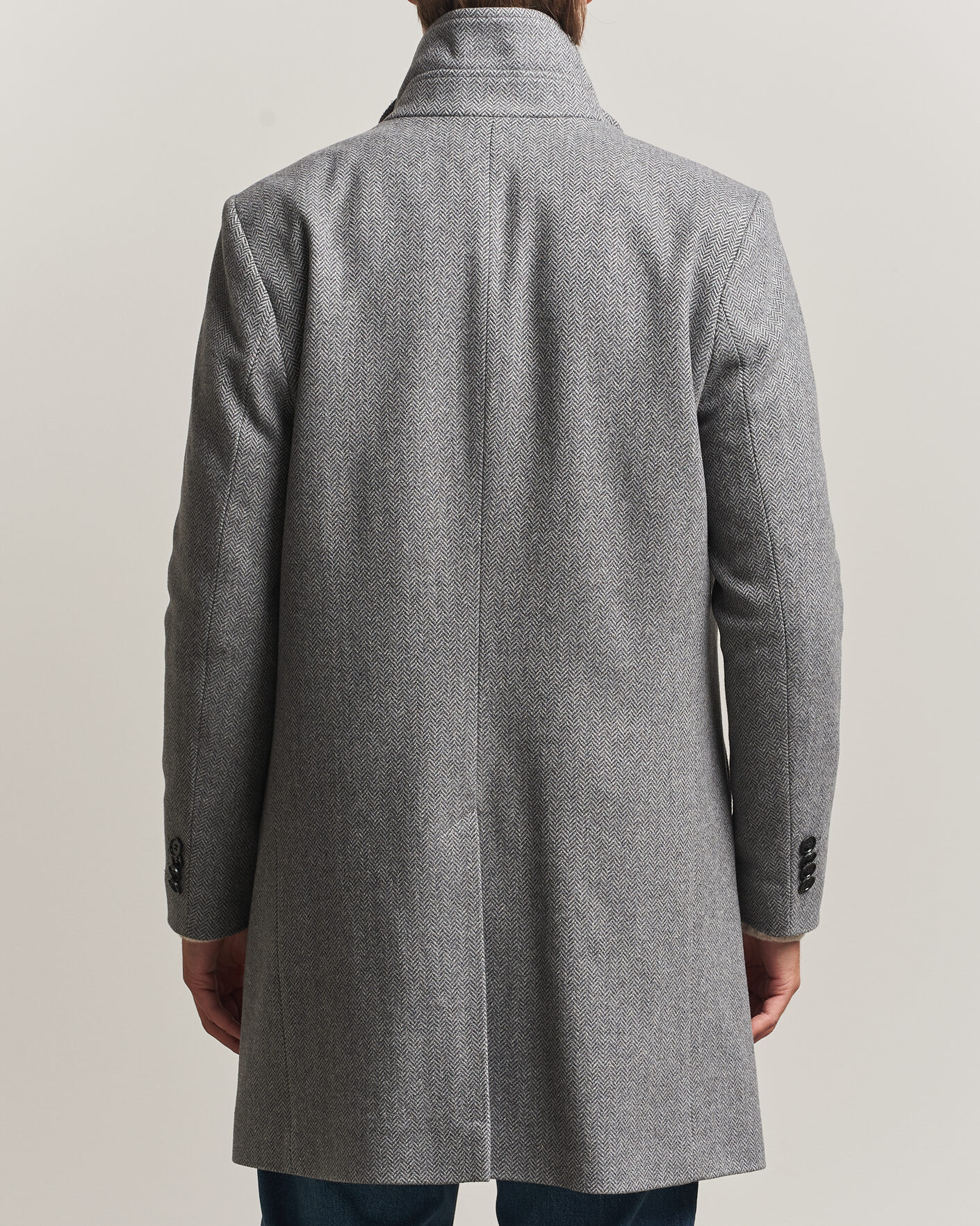 Homme | Manteaux Et Vestes | Tiger of Sweden | Aleric Wool Herringbone Coat Fogy