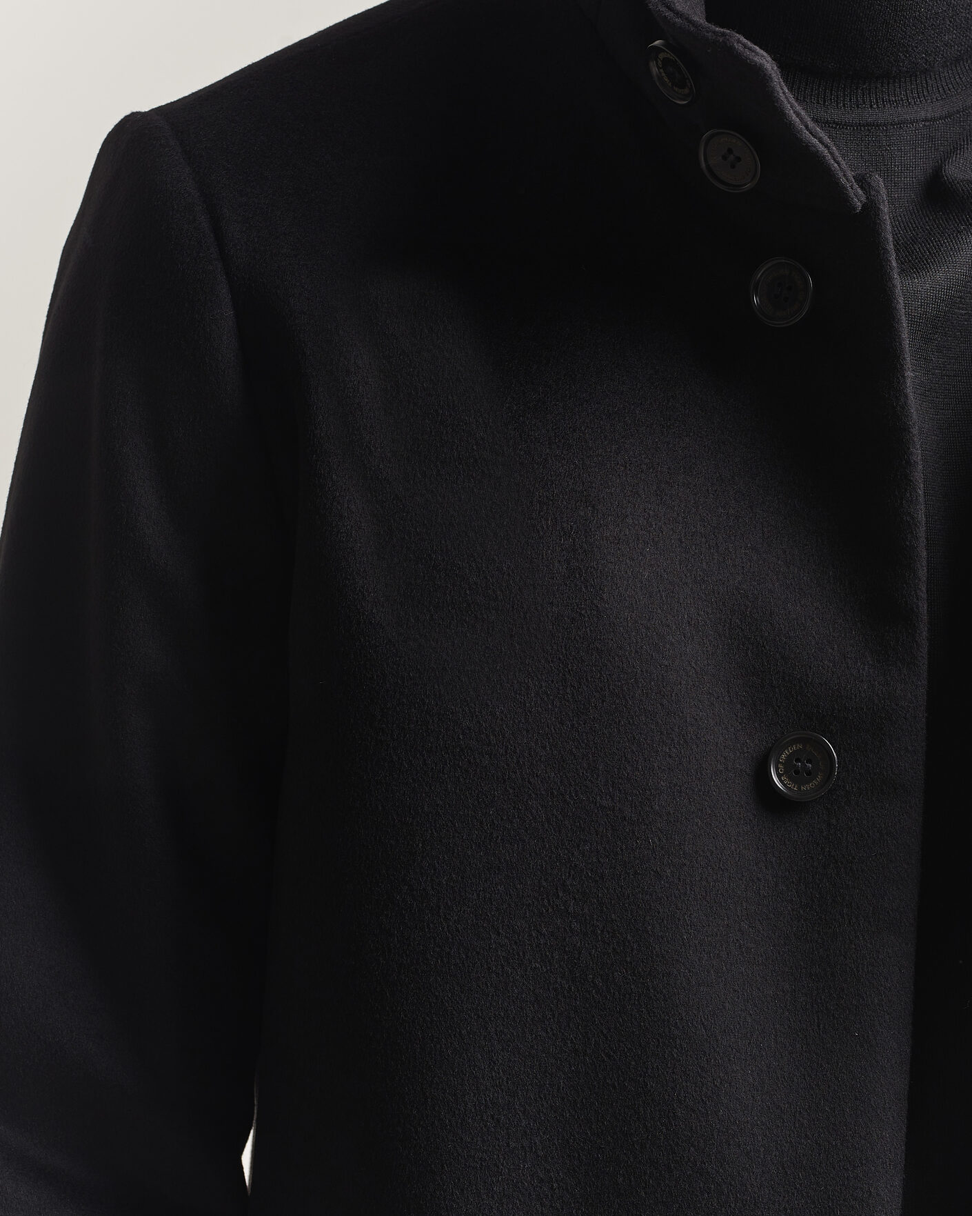 Homme | Manteaux Et Vestes | Tiger of Sweden | Aleric Wool/Cashmere Coat Black