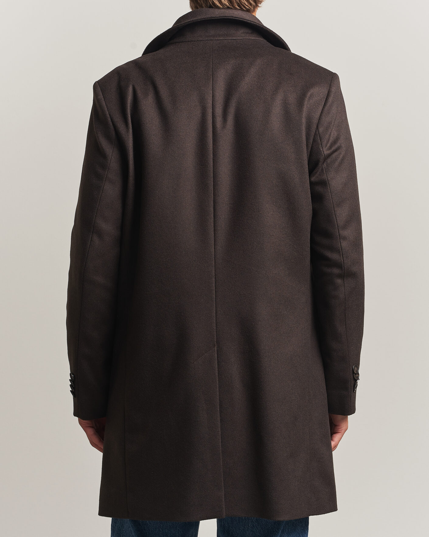 Homme | Manteaux Et Vestes | Tiger of Sweden | Aleric Wool/Cashmere Coat Espresso