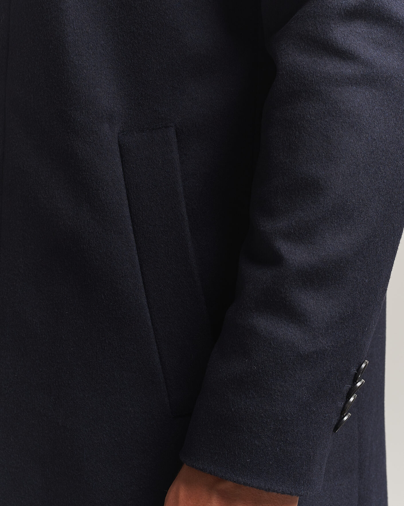 Homme | Manteaux Et Vestes | Tiger of Sweden | Aleric Wool/Cashmere Coat Light Ink