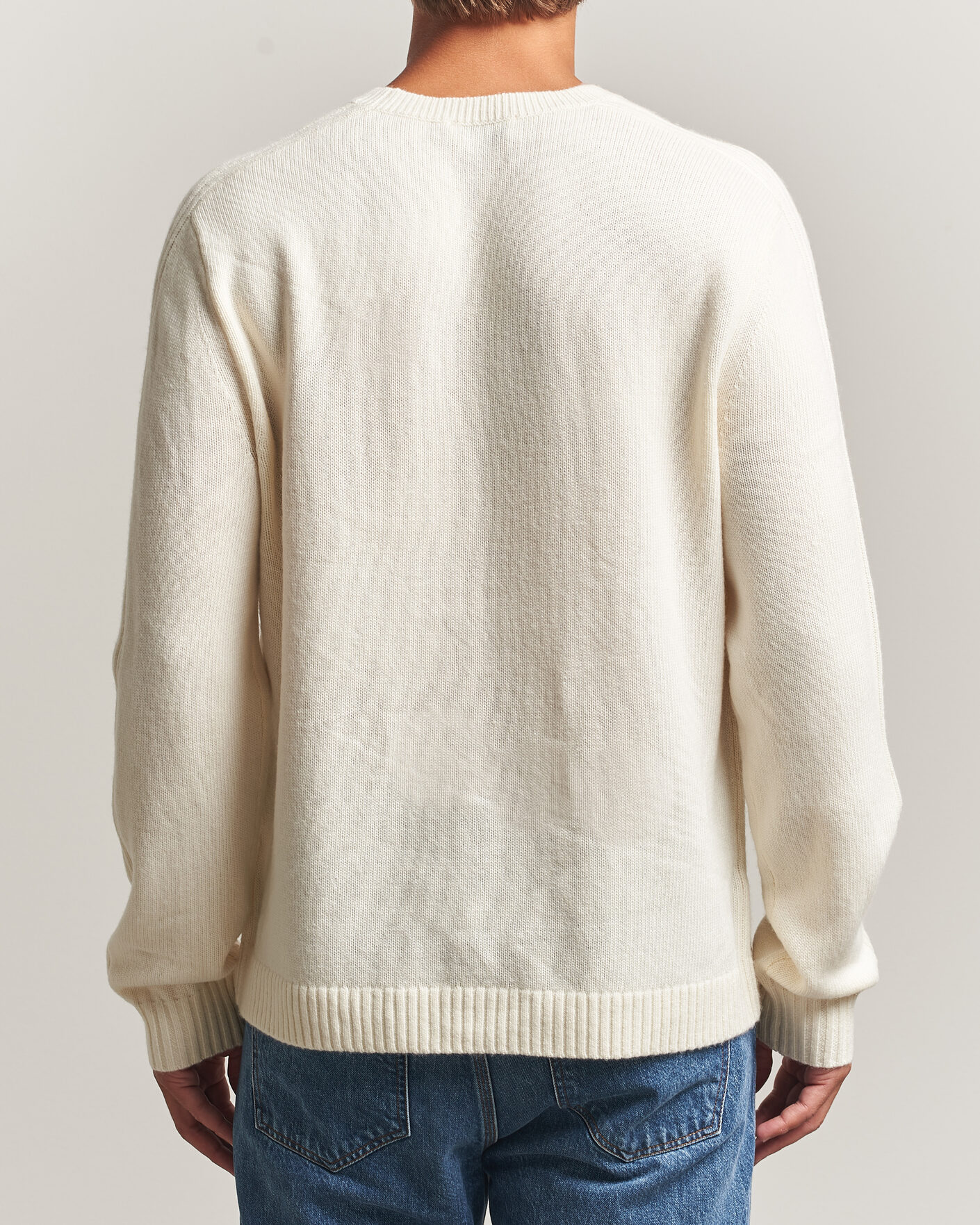 Homme | Pulls Et Tricots | Tiger of Sweden | Wilfred Wool/Cashmere Sweater Porcelain Cream