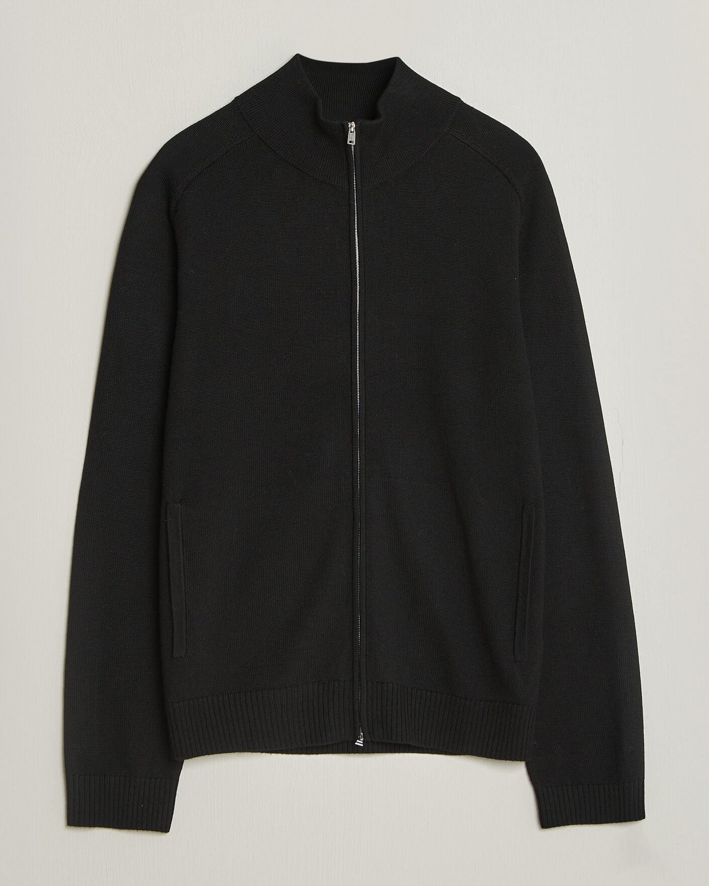 Homme | Pulls Et Tricots | Tiger of Sweden | Cassian Wool Full Zip Black