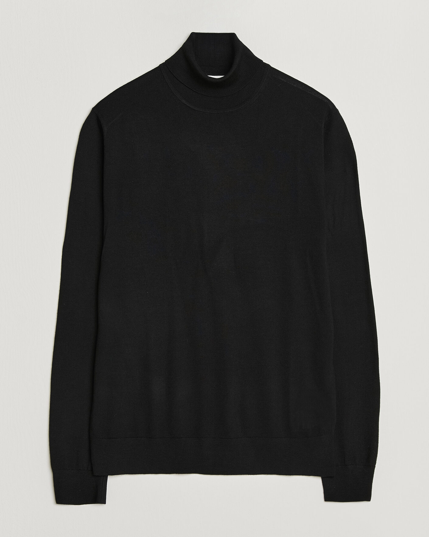 Homme | Pulls Et Tricots | Tiger of Sweden | Nevile Extra Fine Merino Polo Black