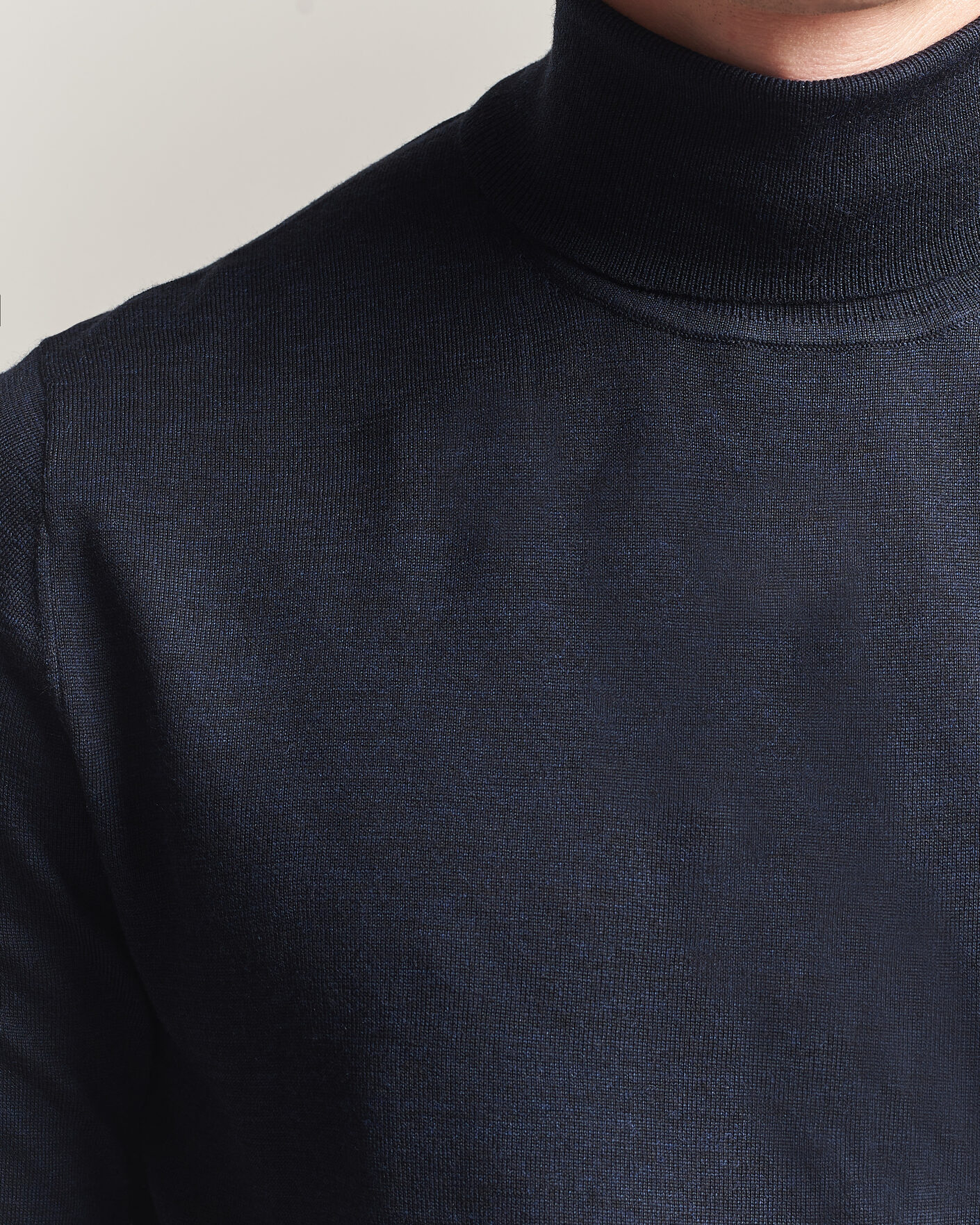Homme | Pulls Et Tricots | Tiger of Sweden | Nevile Extra Fine Merino Polo Light Ink