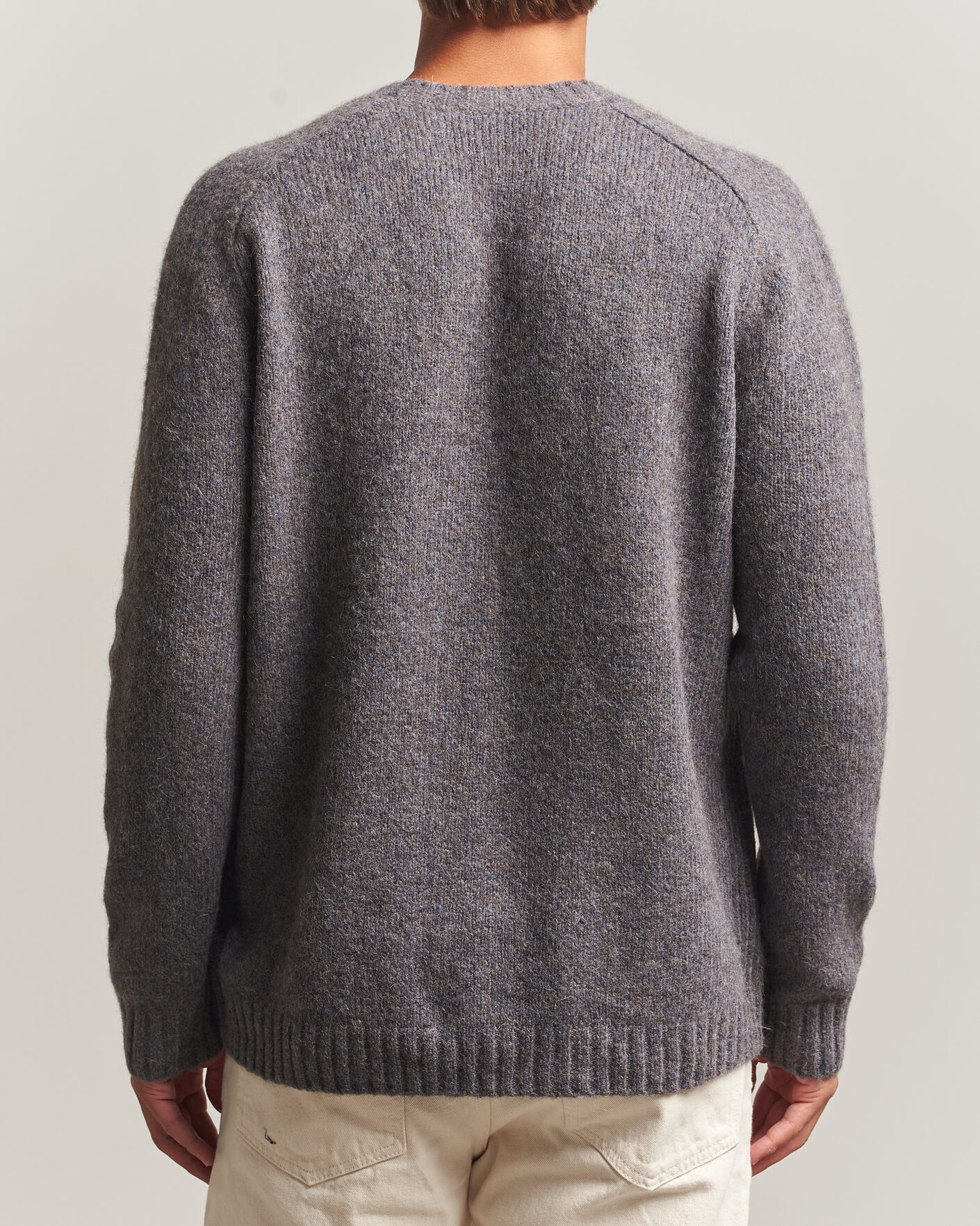 Homme | Pulls Et Tricots | Tiger of Sweden | Adryan Yak/Alpaca Knitted Sweater Grey Melange