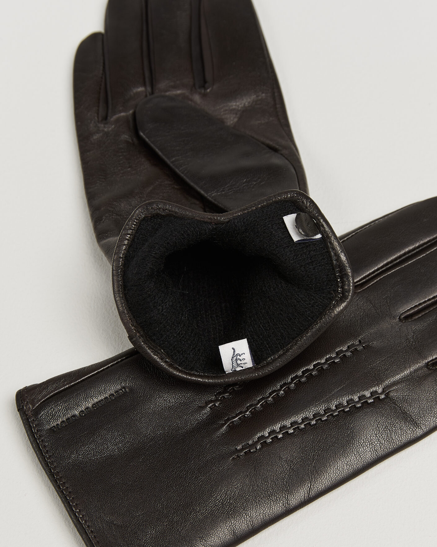 Homme | Gants | Tiger of Sweden | Garvin Leather Gloves Espresso