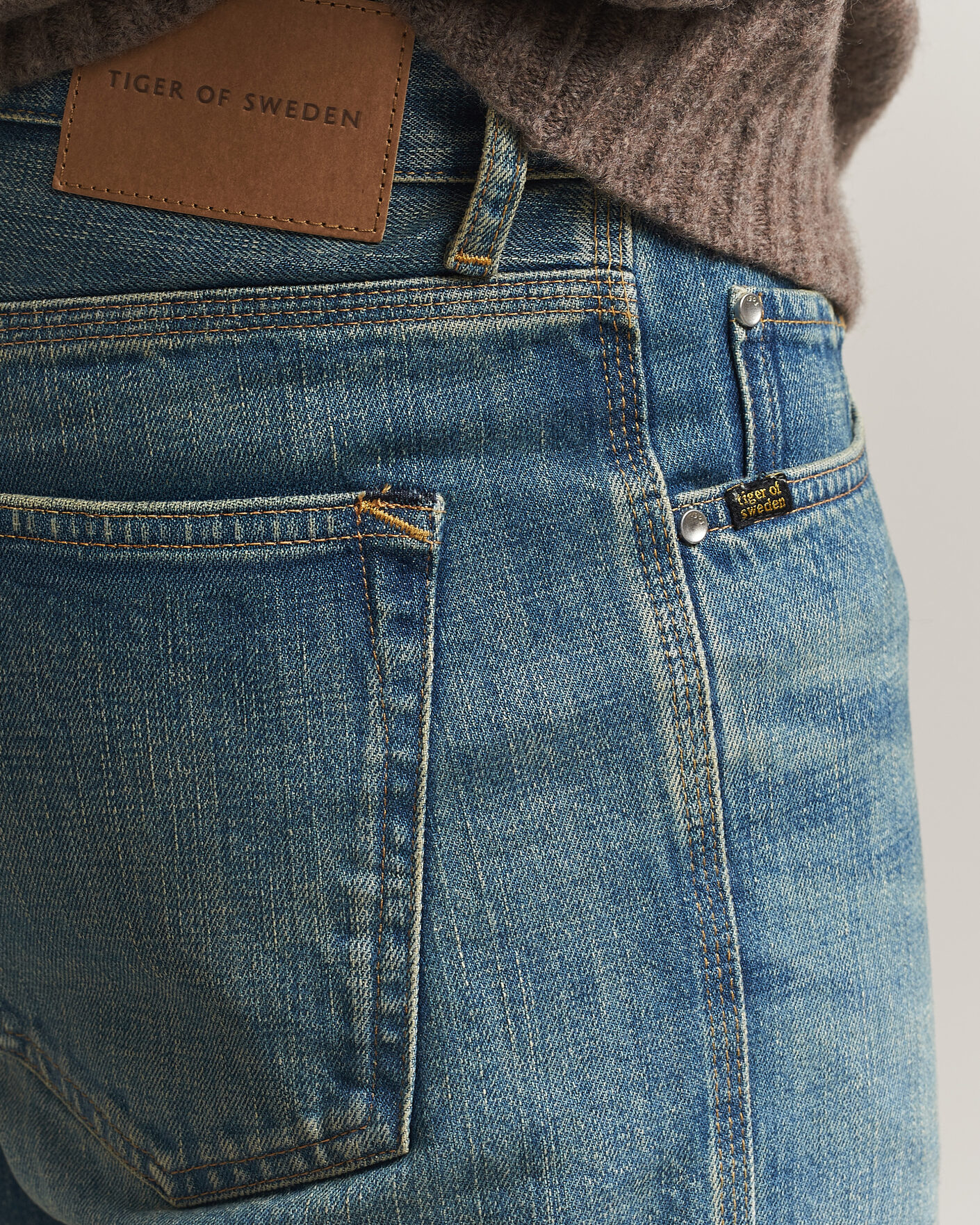Homme | Jeans | Tiger of Sweden | Dash Jeans Medium Blue