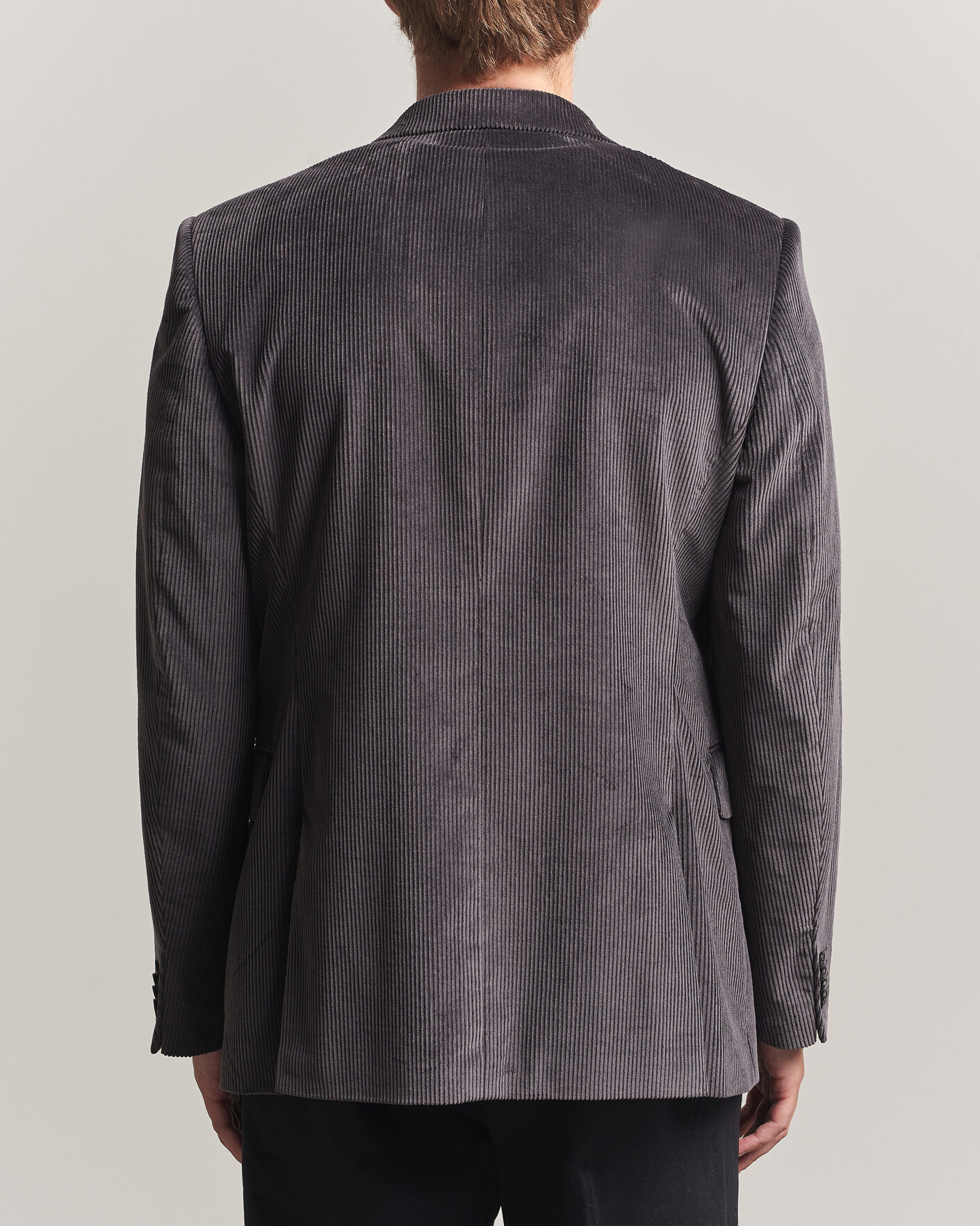 Homme | Blazers | Tiger of Sweden | 1903 Corduroy Double Breasted Blazer Phantom