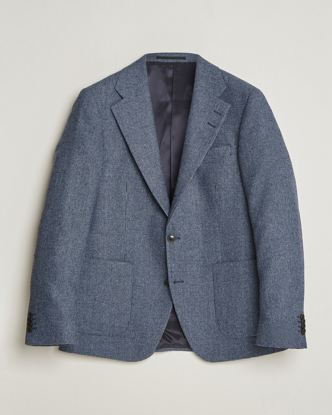 Homme | Blazers | Tiger of Sweden | Easer Wool Pepita Blazer Iron Haze